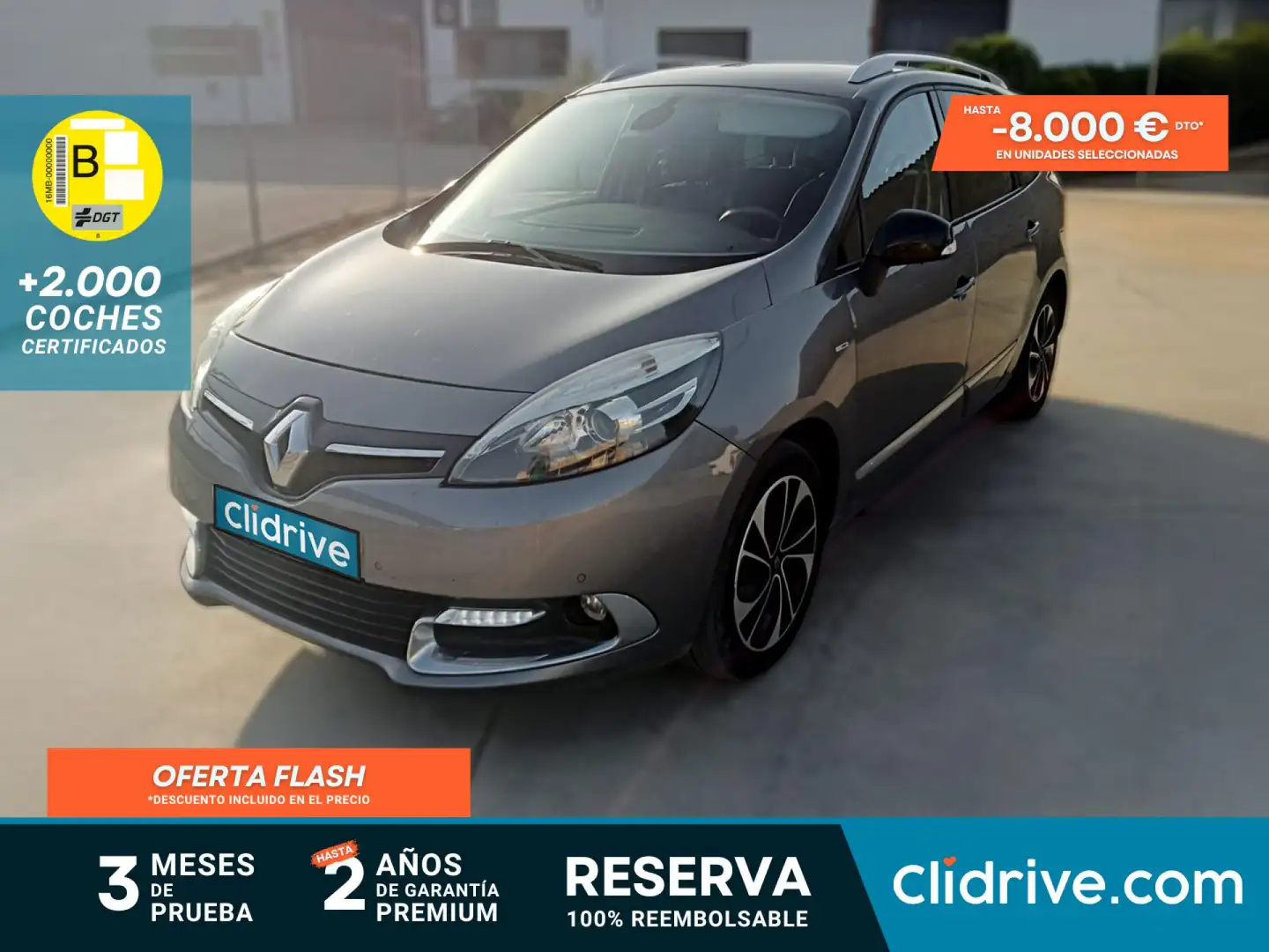 Renault Grand Scenic Bose Edition Energy dCi 130 eco2 7p Gris - 1