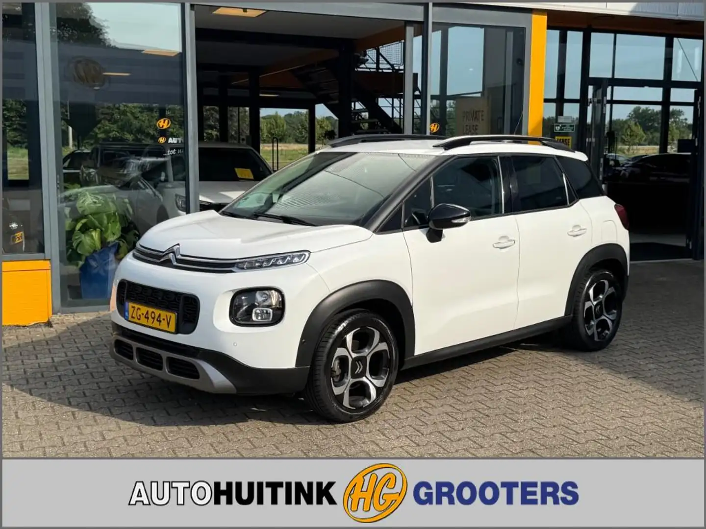 Citroen C3 Aircross 1.2 PT S&S Shine - Navi - camera - trekhaak Blanc - 1