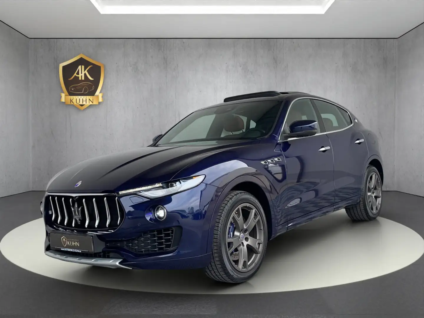 Maserati Levante SQ4*3.0 V6*PANO*LUFT*4xSHZ*360° KAM* Bleu - 1