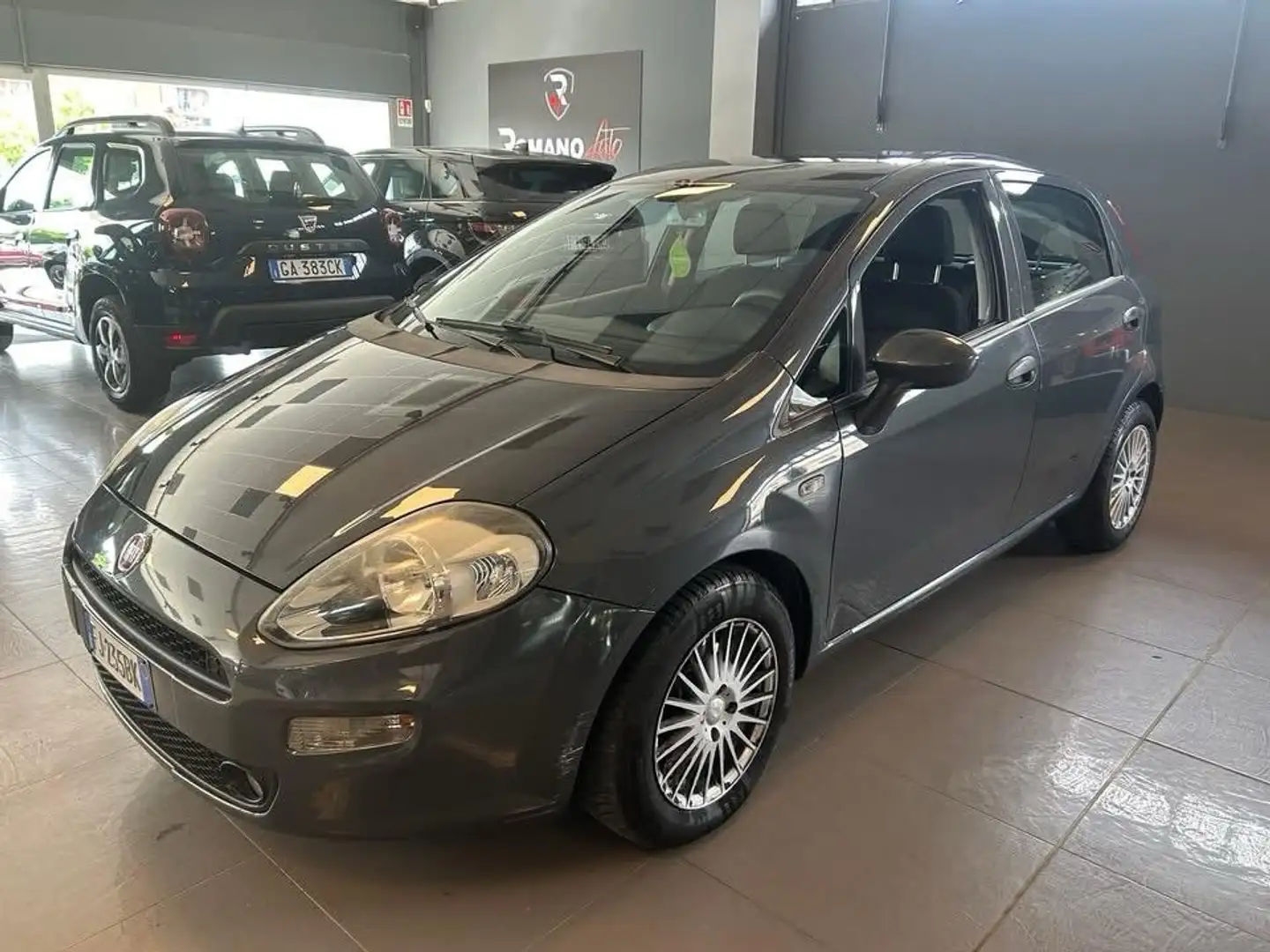 Fiat Punto Punto III 2012 5p 1.3 mjt Lounge s Grigio - 2