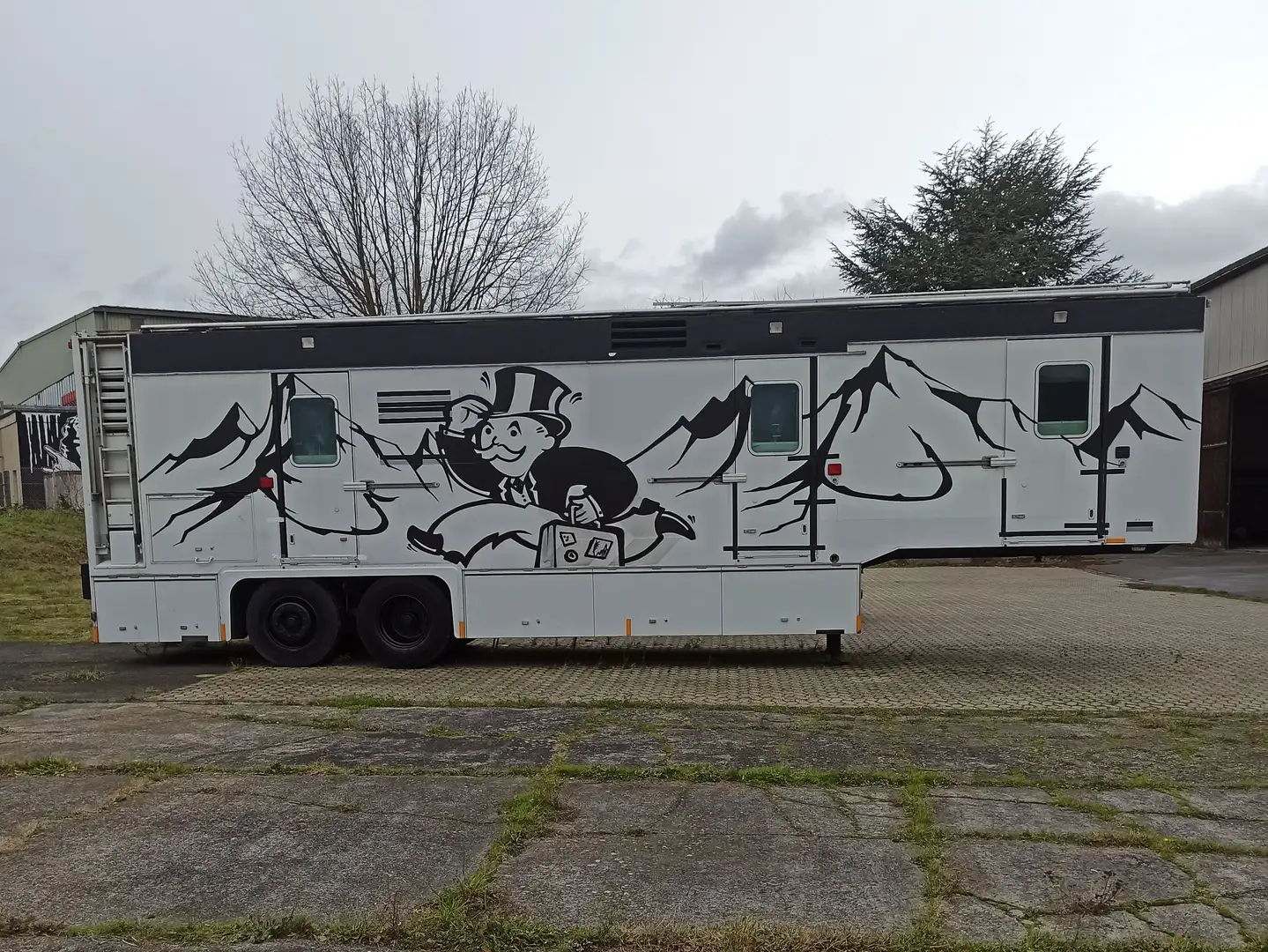 Caravans-Wohnm Selbstbau Auflieger ........................................ Weiß - 2