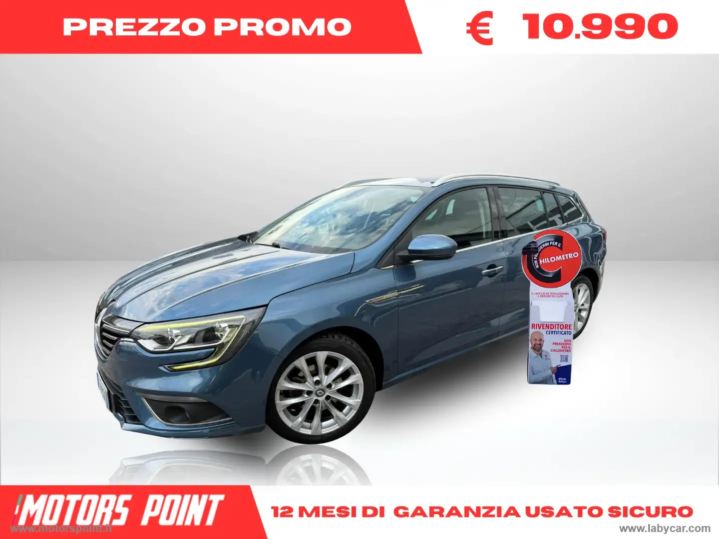 Renault Megane Sporter dCi 8V 110 CV Energy Zen Blu/Azzurro - 1