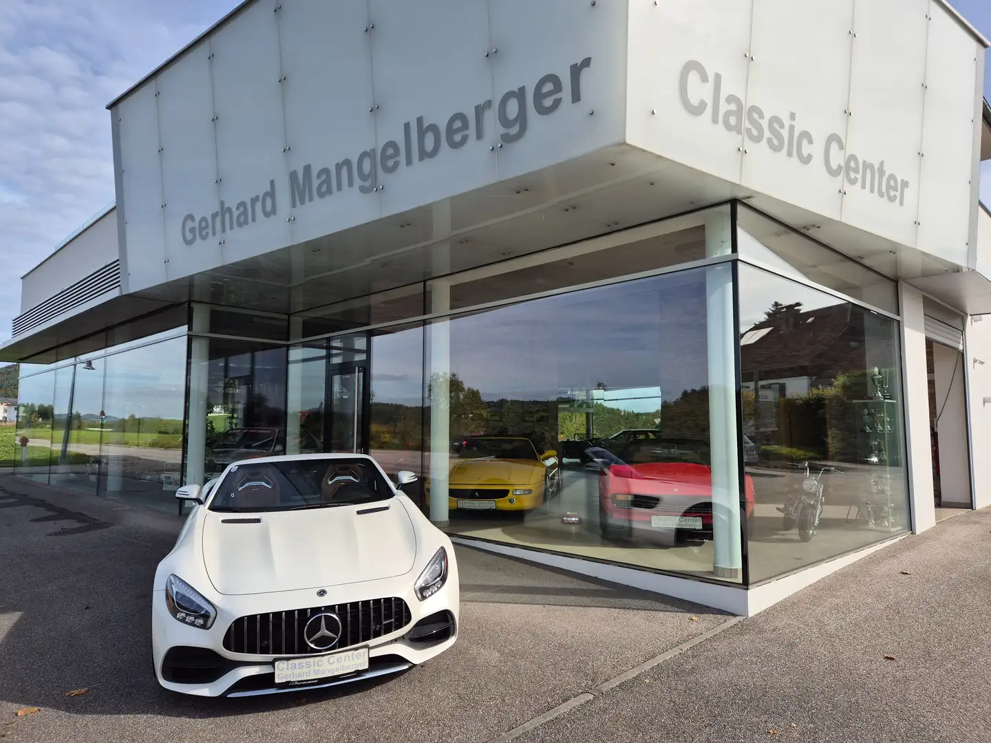 Mercedes-Benz AMG GT 4,0 V8 Roadster Blanc - 2