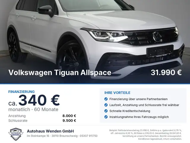 Volkswagen Tiguan Allspace 2.0 TDI 4Motion DSG R Line ACC/K