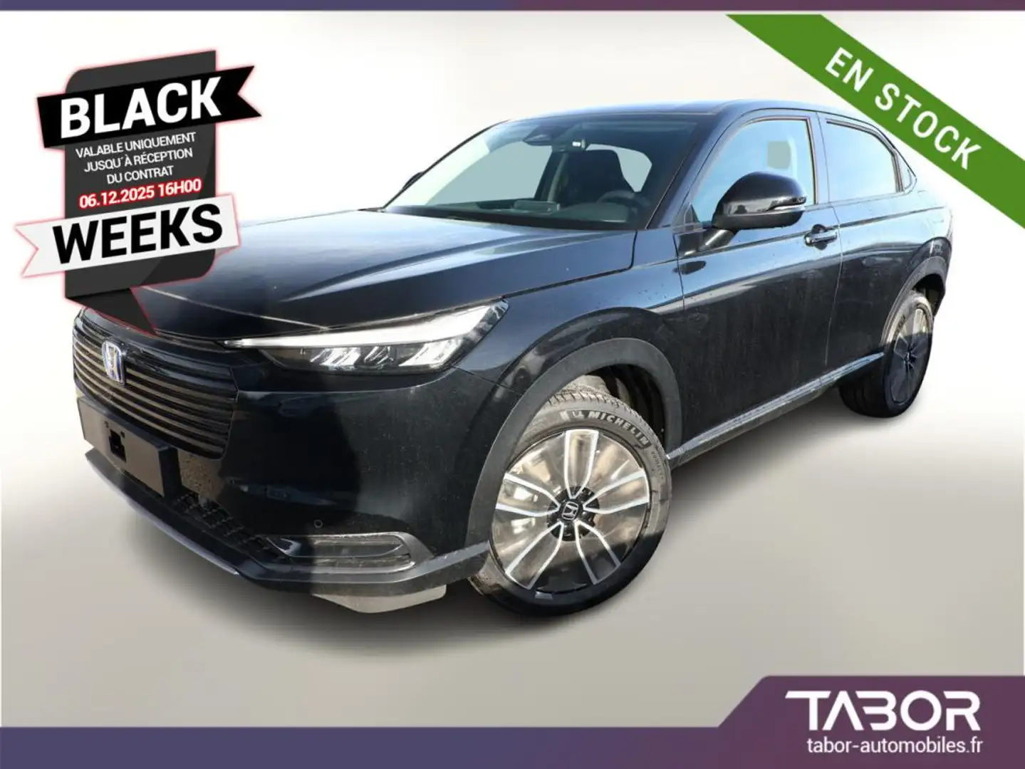 Honda HR-V e:HEV 131 Elegance LED GPS ACC cam Чорний - 1