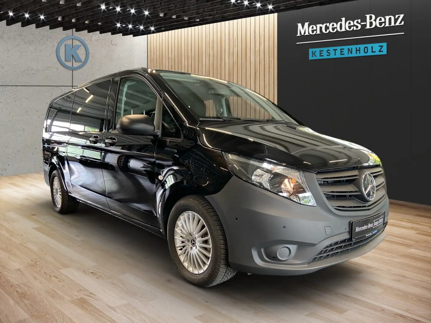 Mercedes-Benz Vito eVito 129 Tourer PRO Extralang *NAVI*KAM*SHZ* Nero - 2