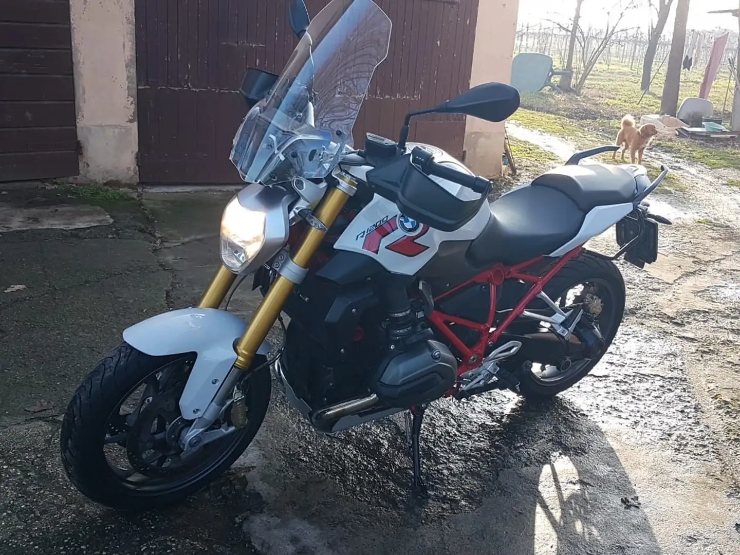 BMW R 1200 R sport abs Blanc - 2