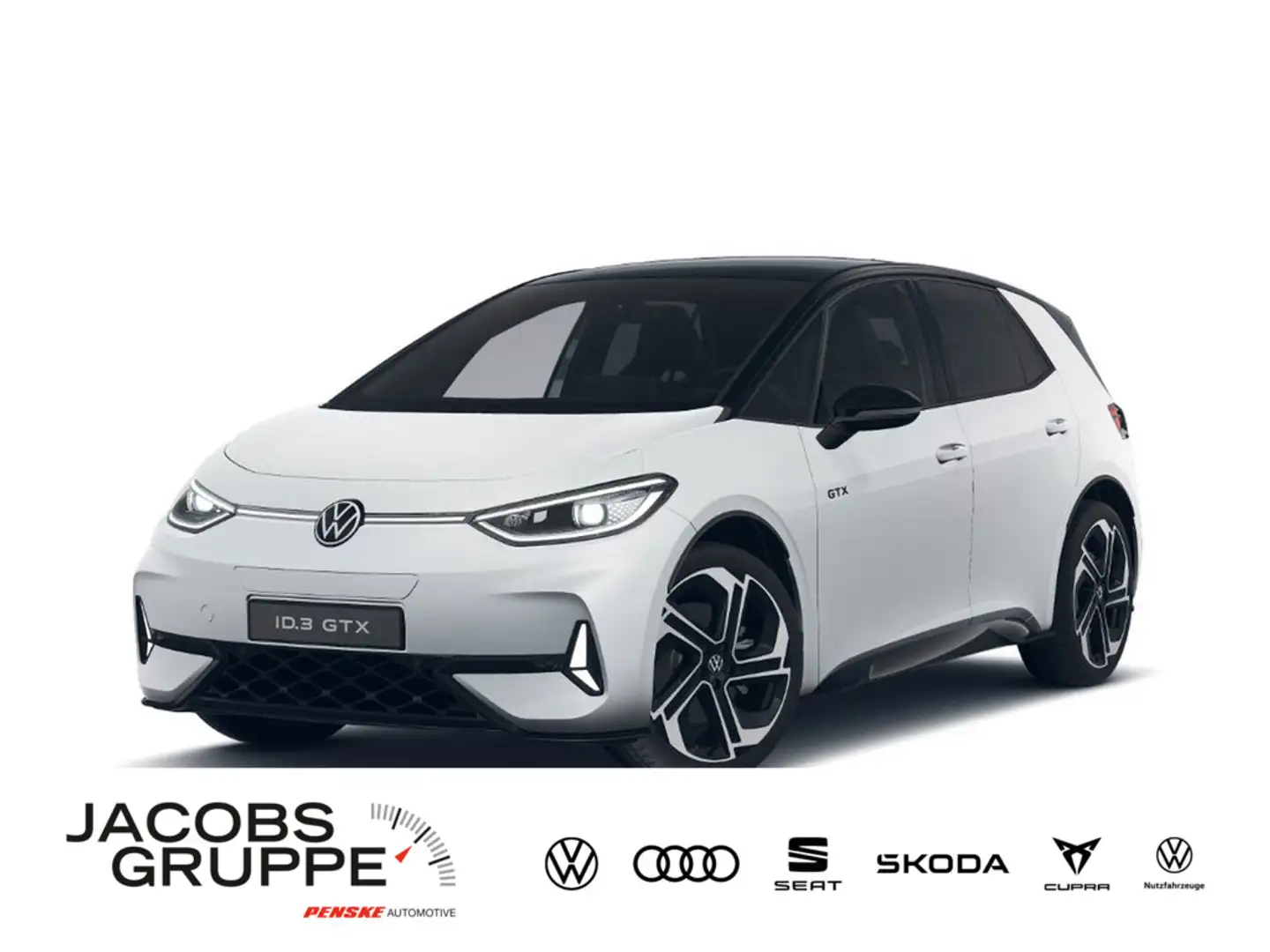 Volkswagen ID.3 GTX 210 kW 286 PS 79 kWh UPE 57.410,- incl. Überfü Weiß - 1