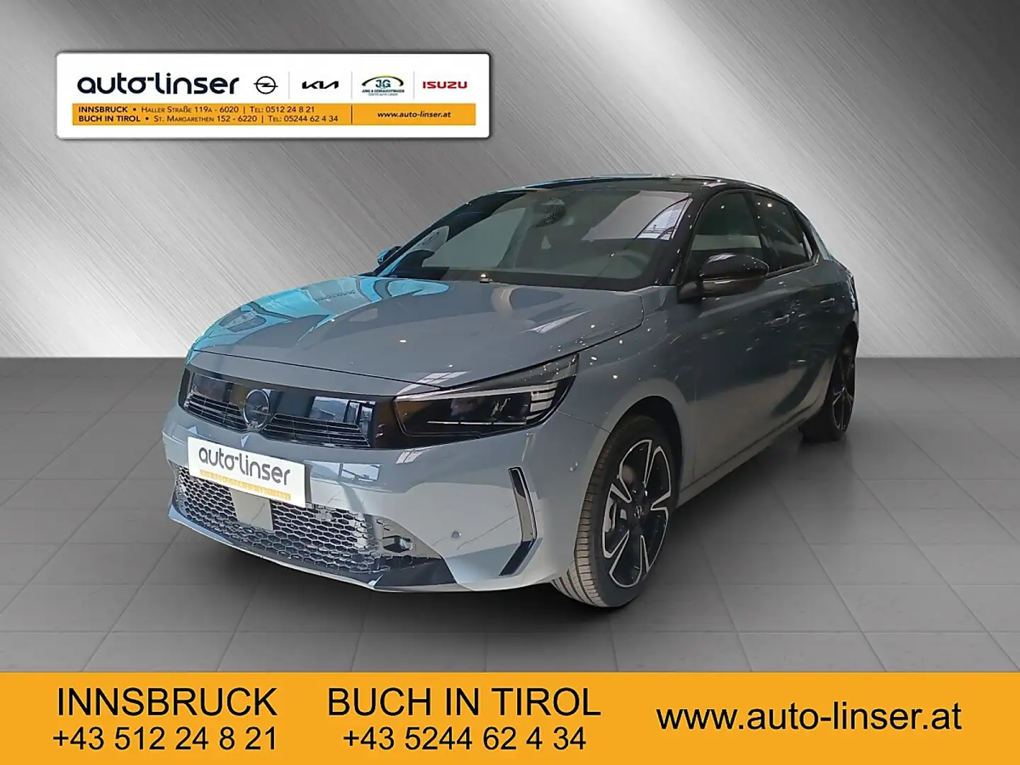 Opel Corsa 1,2 Direct Injection Turbo Euro 6.4 GS Grau - 1