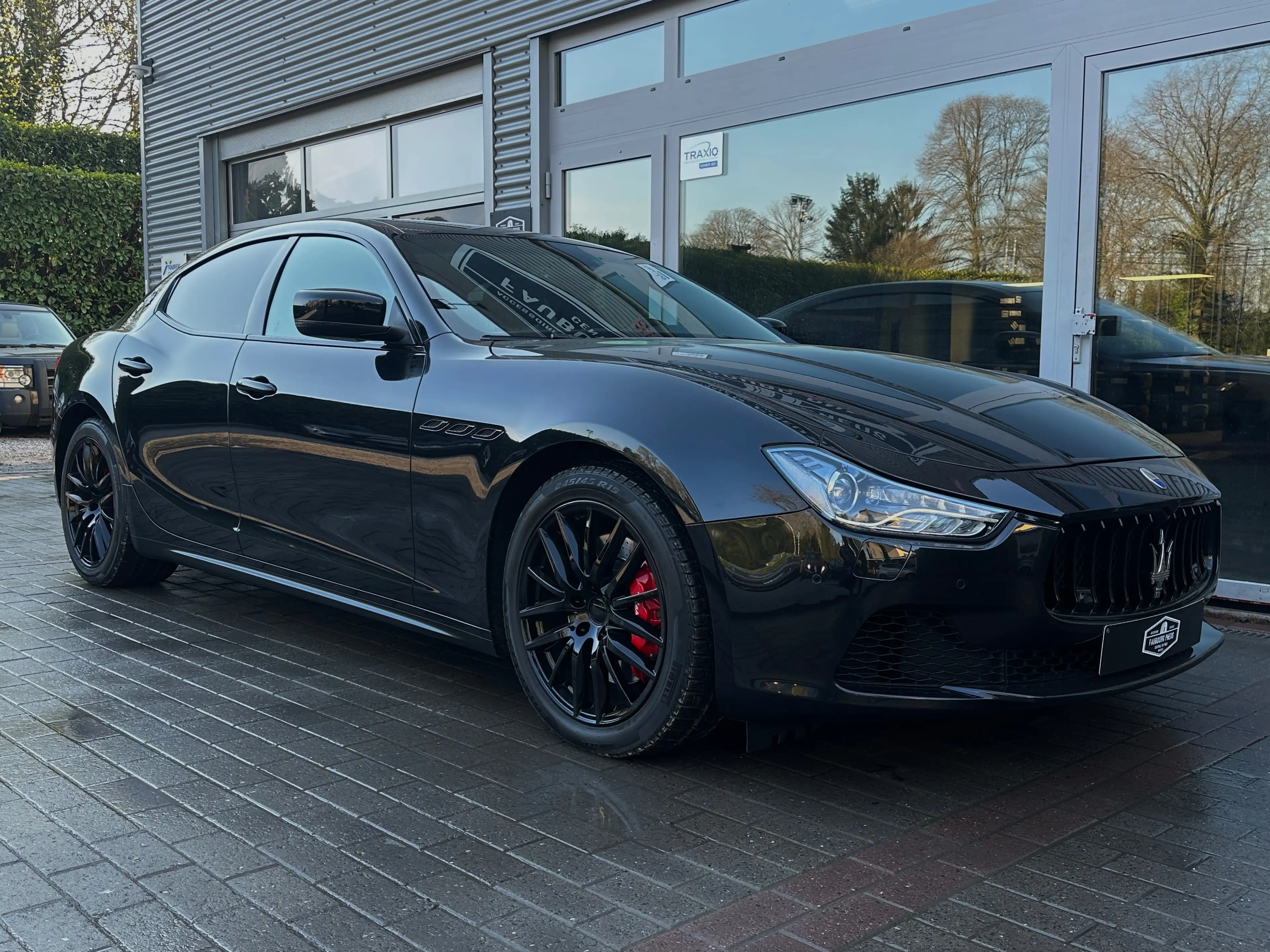 Maserati Ghibli *3.0-V6-S-Q4*4x4*CUIR*NAVIGATION*FULL-BLACK* — photo 13
