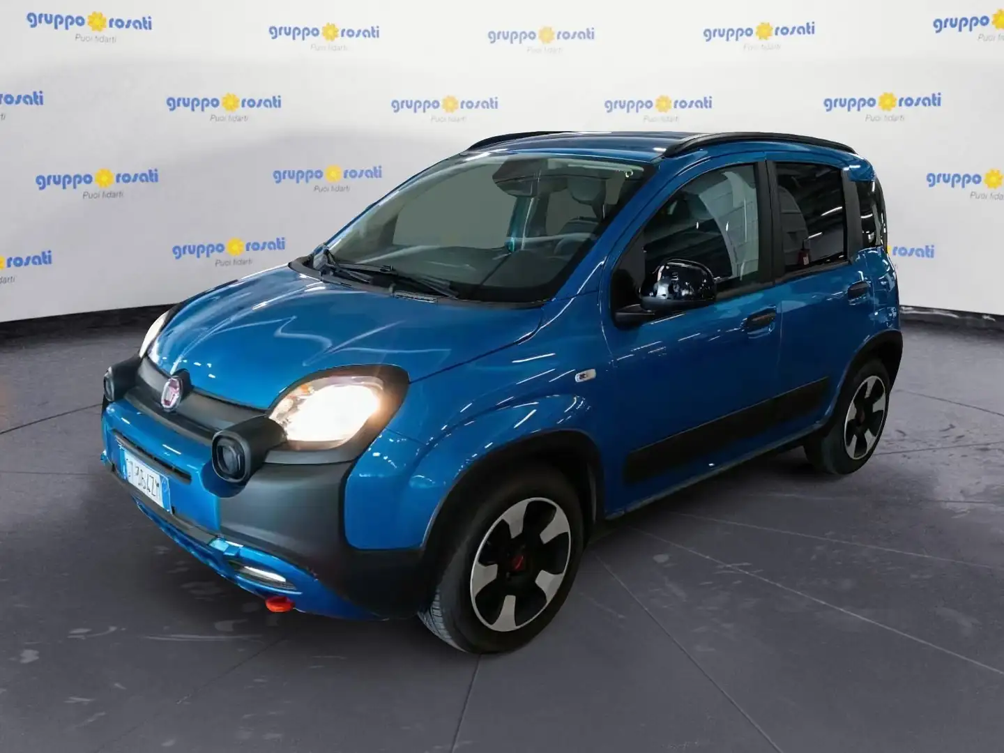 Fiat Panda My24 1.0 70cv Hybrid Panda Bleu - 1