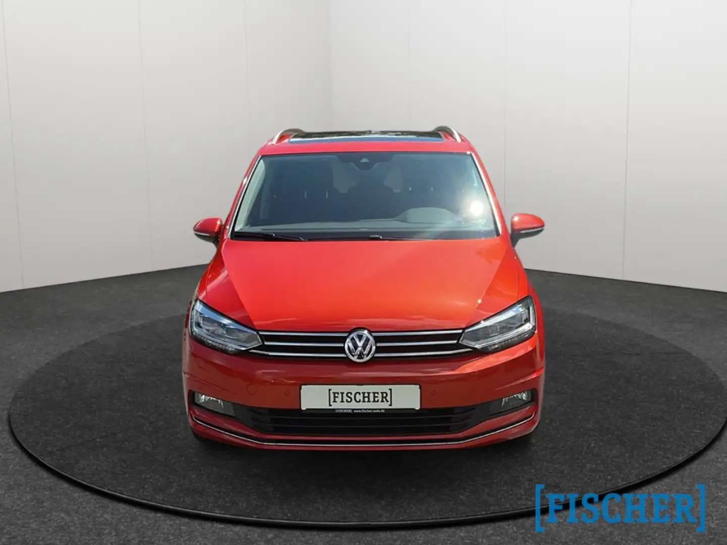 Volkswagen Touran 2.0TDI DSG Sound LED Navi AHK Standheizung ACC Oranj - 2