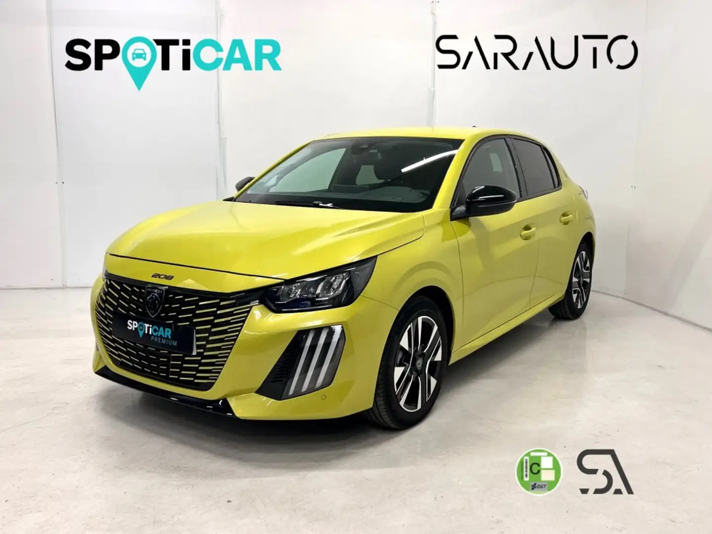 Peugeot 208 1.2 Puretech S&S Allure 100 Vert - 1