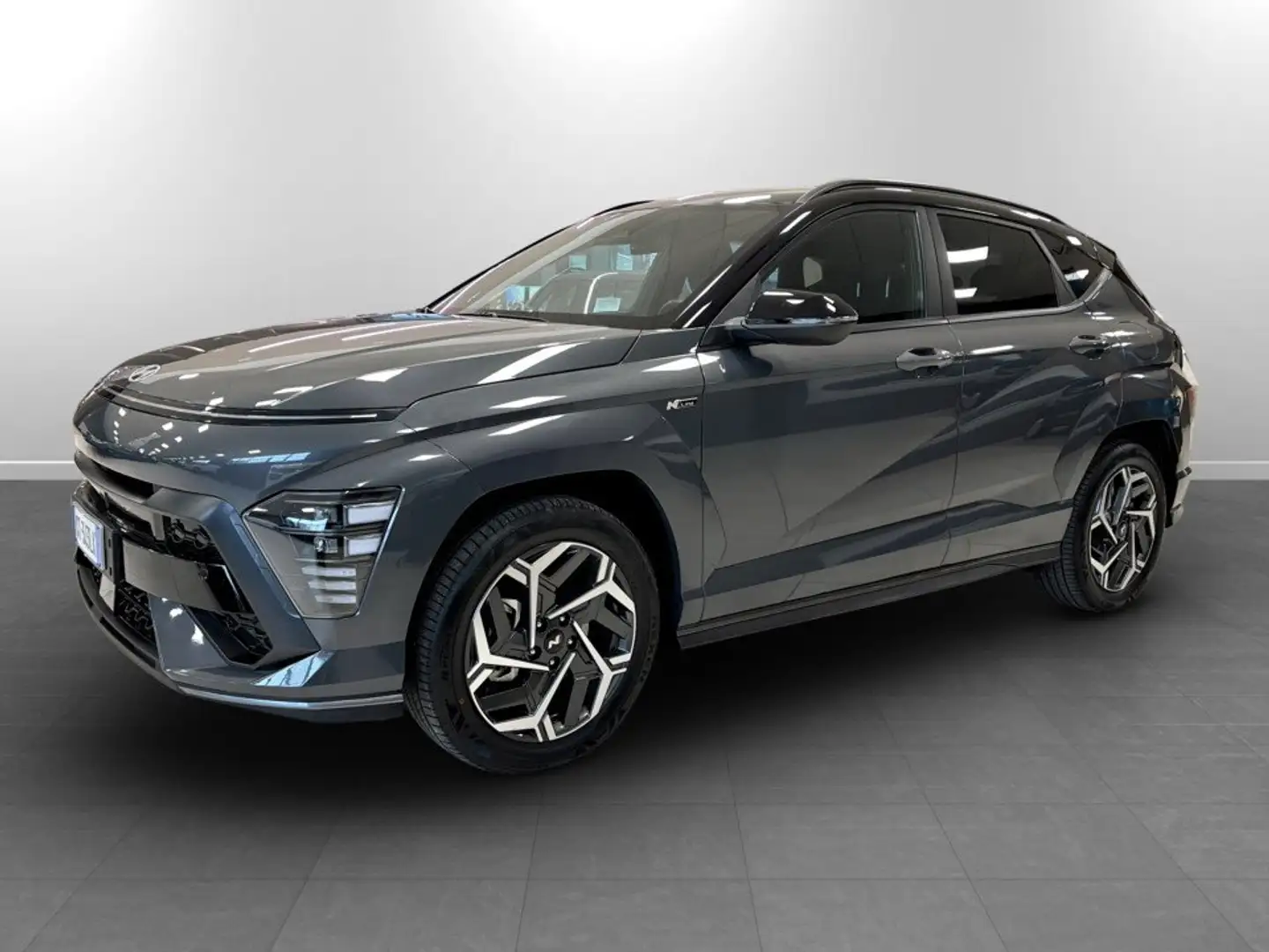 Hyundai KONA Kona II 2023 1.0 t-gdi 48V N Line 2wd 120cv mt Gris - 1