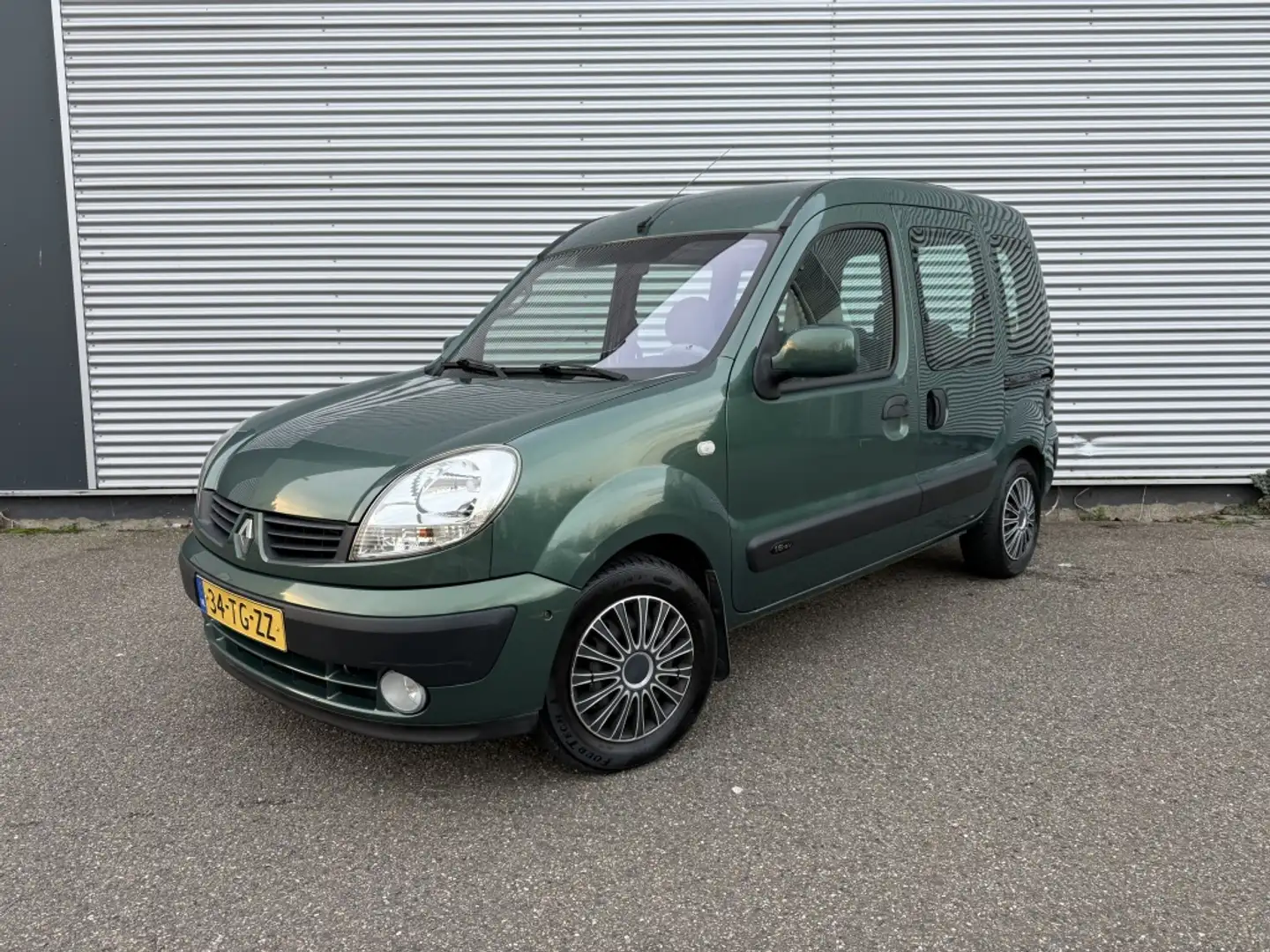 Renault Kangoo 1.6-16V Privilège NAP Automaat trekhaak Airco crui Grün - 1