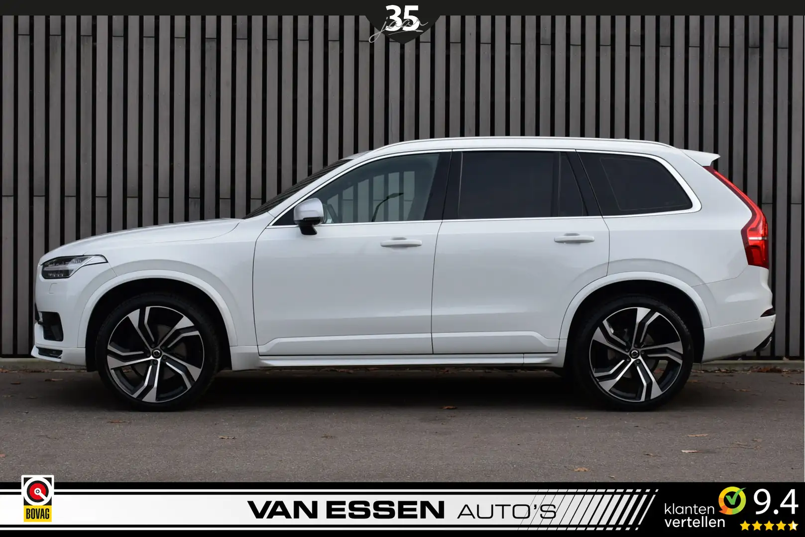 Volvo XC90 2.0 T5 AWD R-Design 7 Persoons Leder Memory 360- C Blanc - 2
