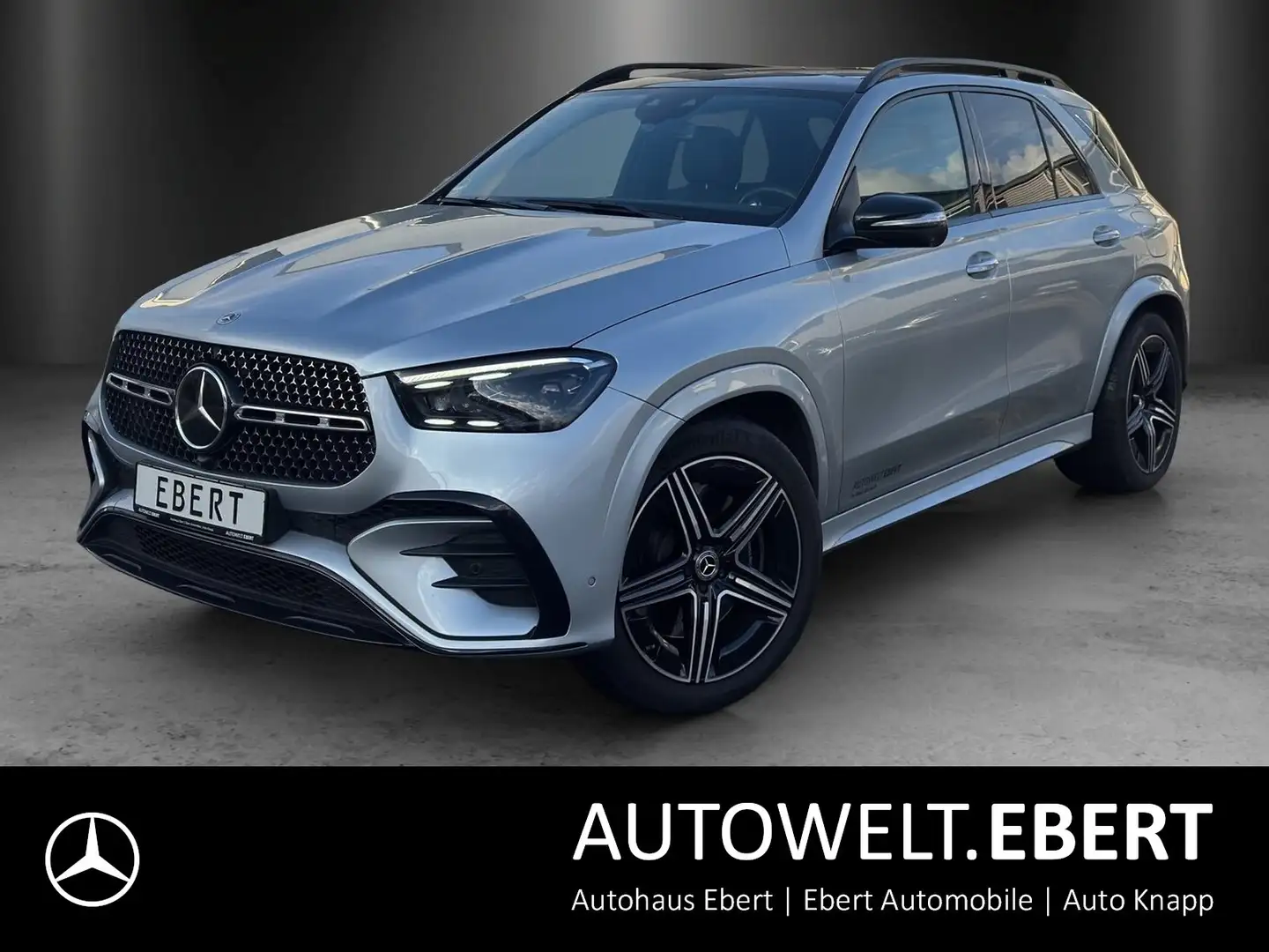 Mercedes-Benz GLE 350 de 4M AMG Distro PANO Airma BURME KeyGo Silber - 1