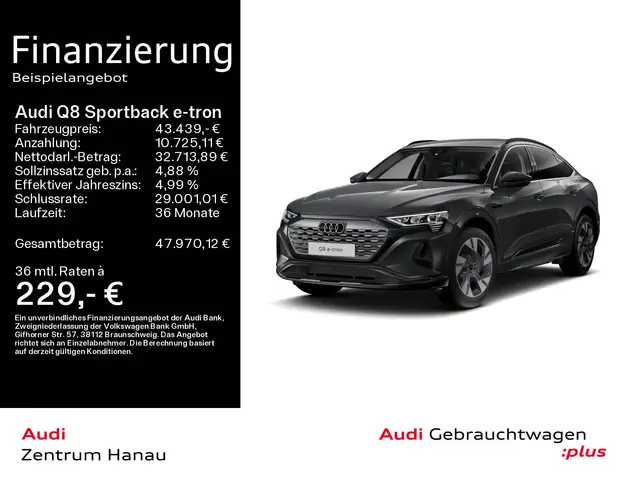 Audi Q8 e-tron Q8 e-tron Sportback 50 QUATTRO ADVANCED *20ZOLL*