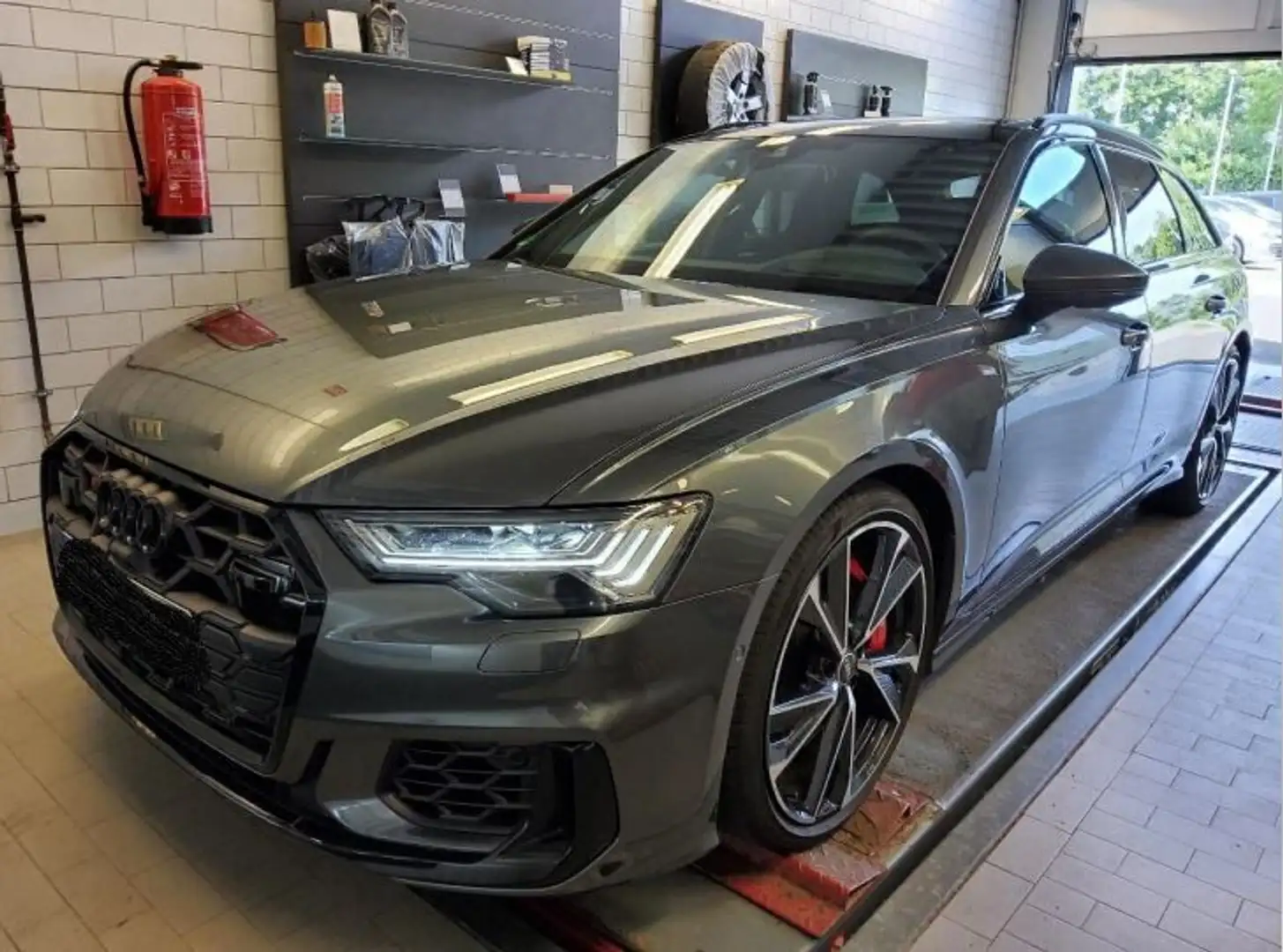 Audi S6 Avant TDI qu BLACK PANO REMOTE AHK B&O MEMORY Grau - 1