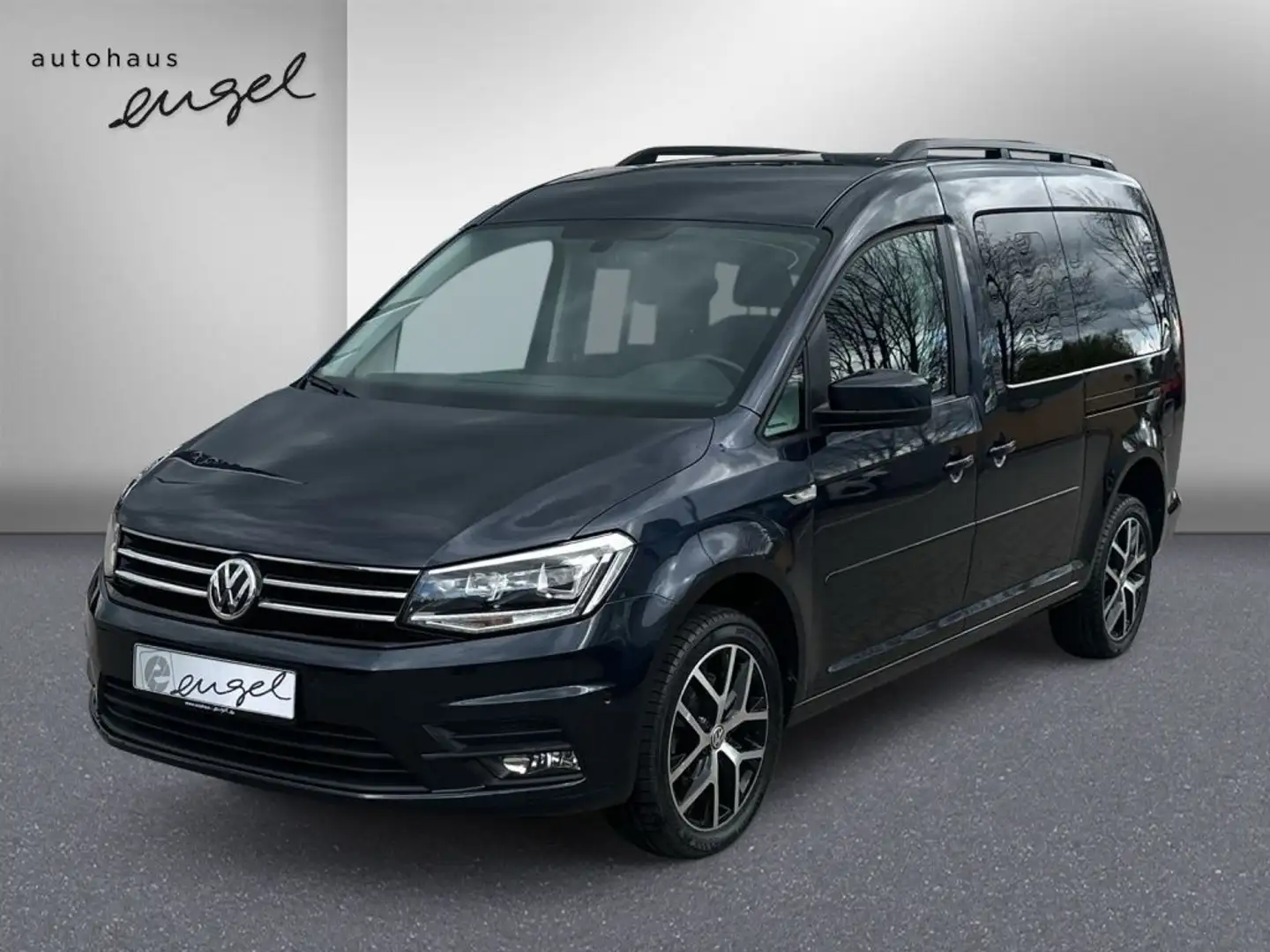 Volkswagen Caddy Caddy 2.0TDI 4MOT Maxi Comfortline,KLIMA,NAVI,XENO Blau - 1