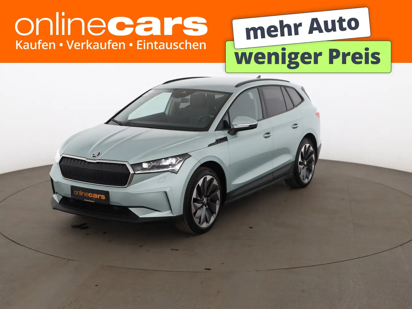 Skoda Enyaq 60 Loft 62kWh Aut MATRIX RADAR NAVI ASSIST Silber - 1