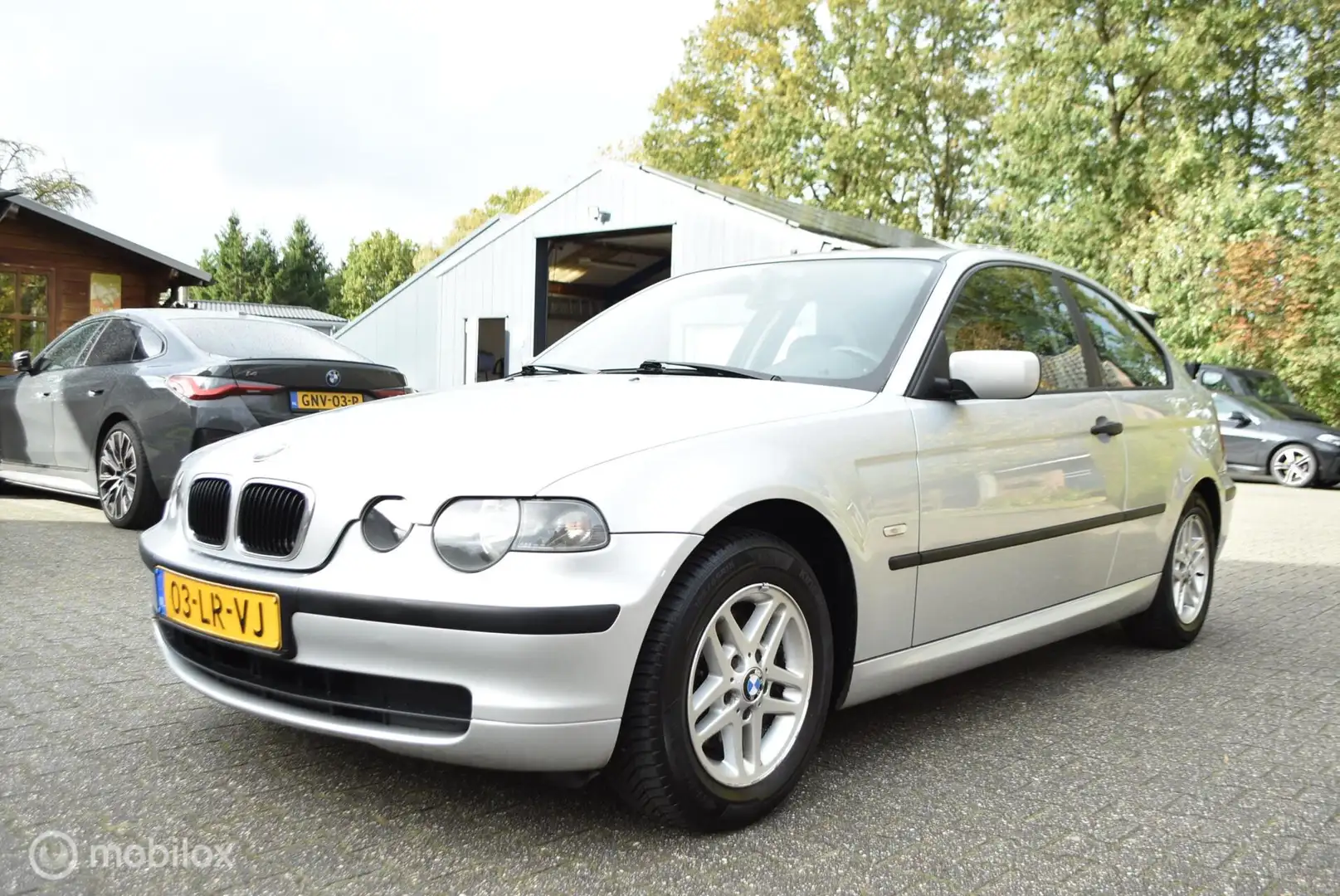 BMW 316 3-serie Compact Automaat Executive nw apk 316ti Ex Gris - 2