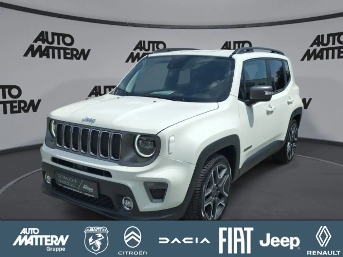 Jeep Renegade 1.0 T-GDI Limited AHK, 19 Zoll Allwette Weiß - 1