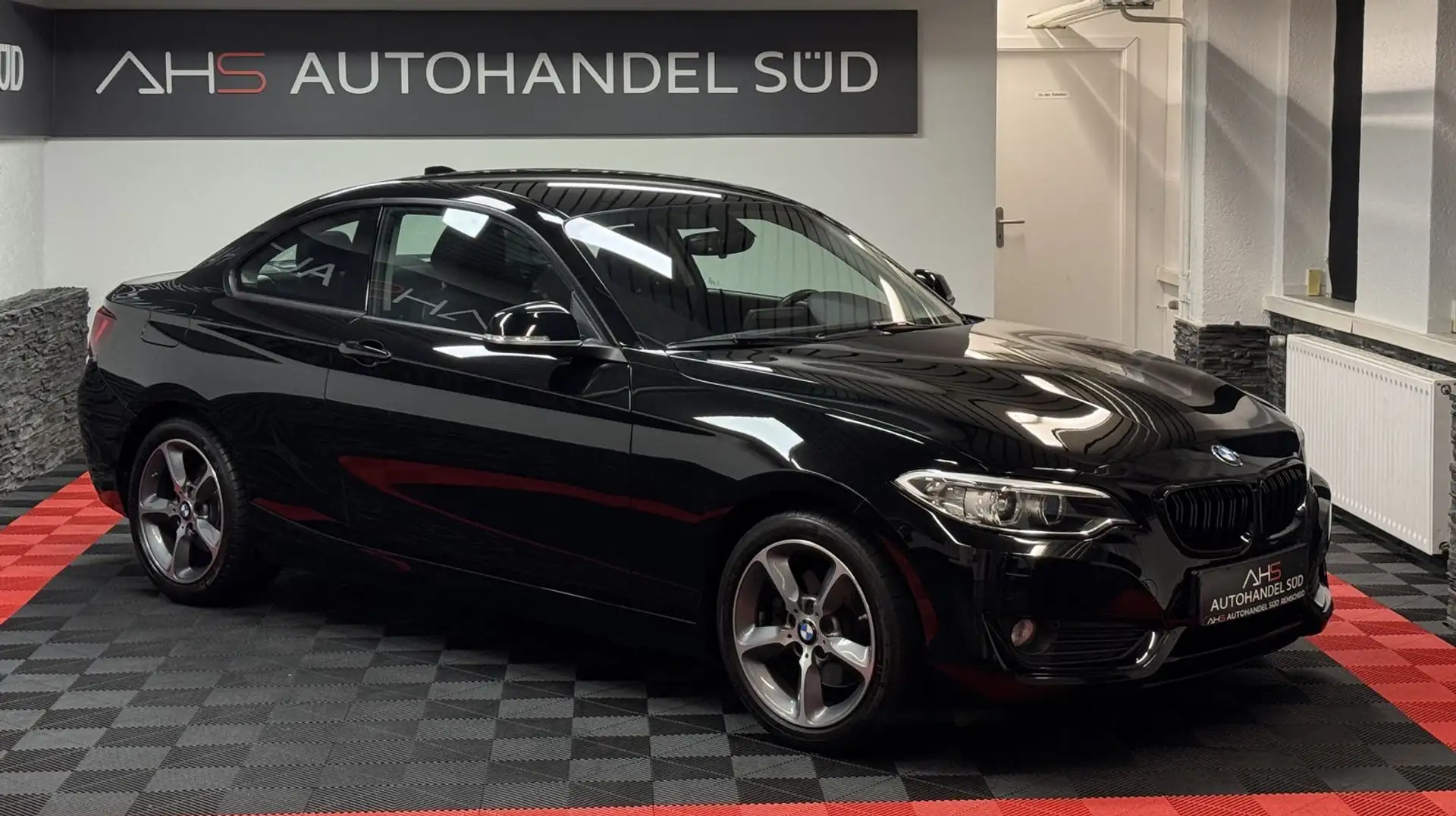 BMW 220 220 d*Coupe*NAVIGATION*BI-XENON*SHZ* Negro - 2