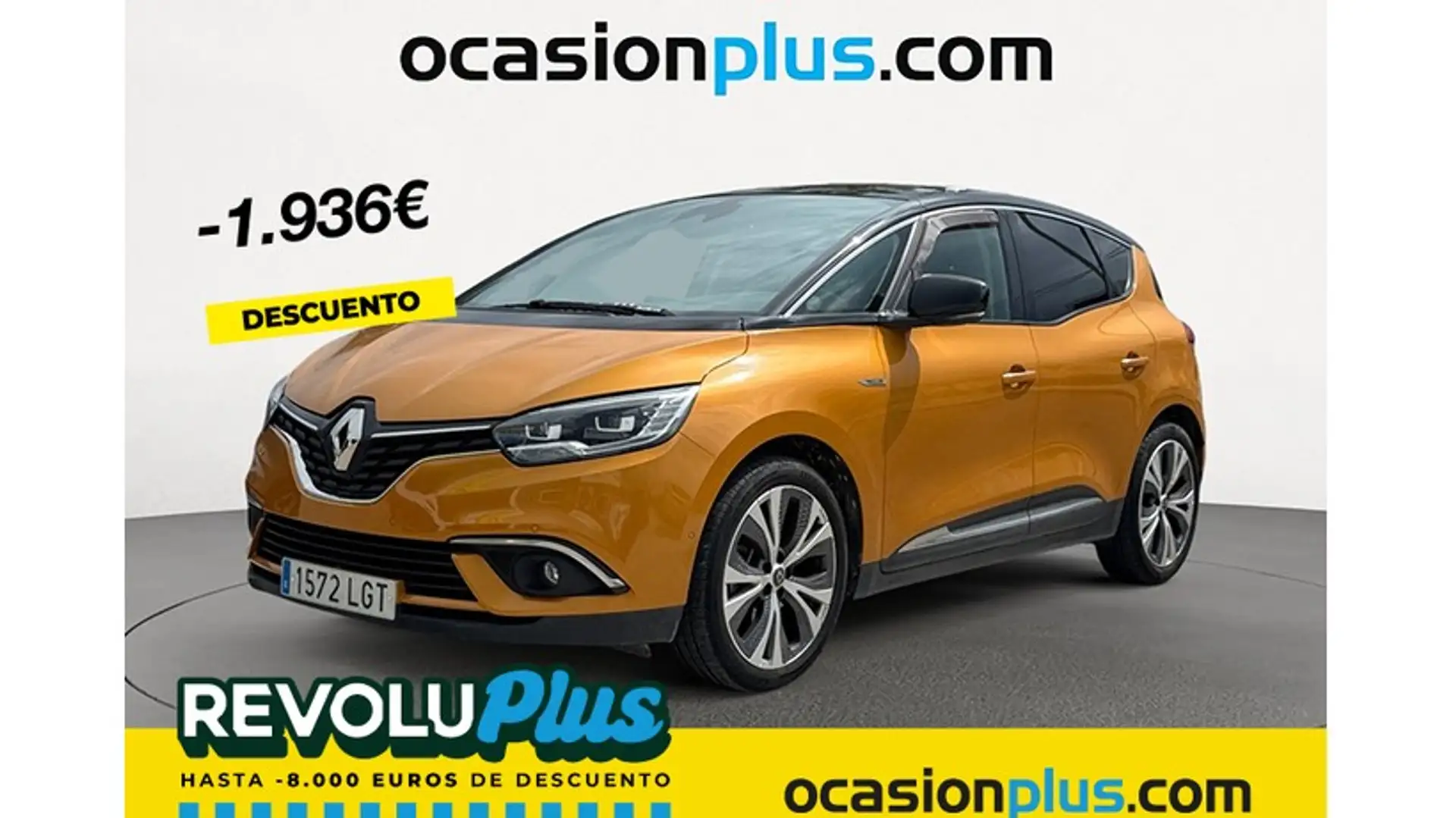 Renault Scenic E-Tech Evolution Autonomía Confort 125kW Naranja - 1
