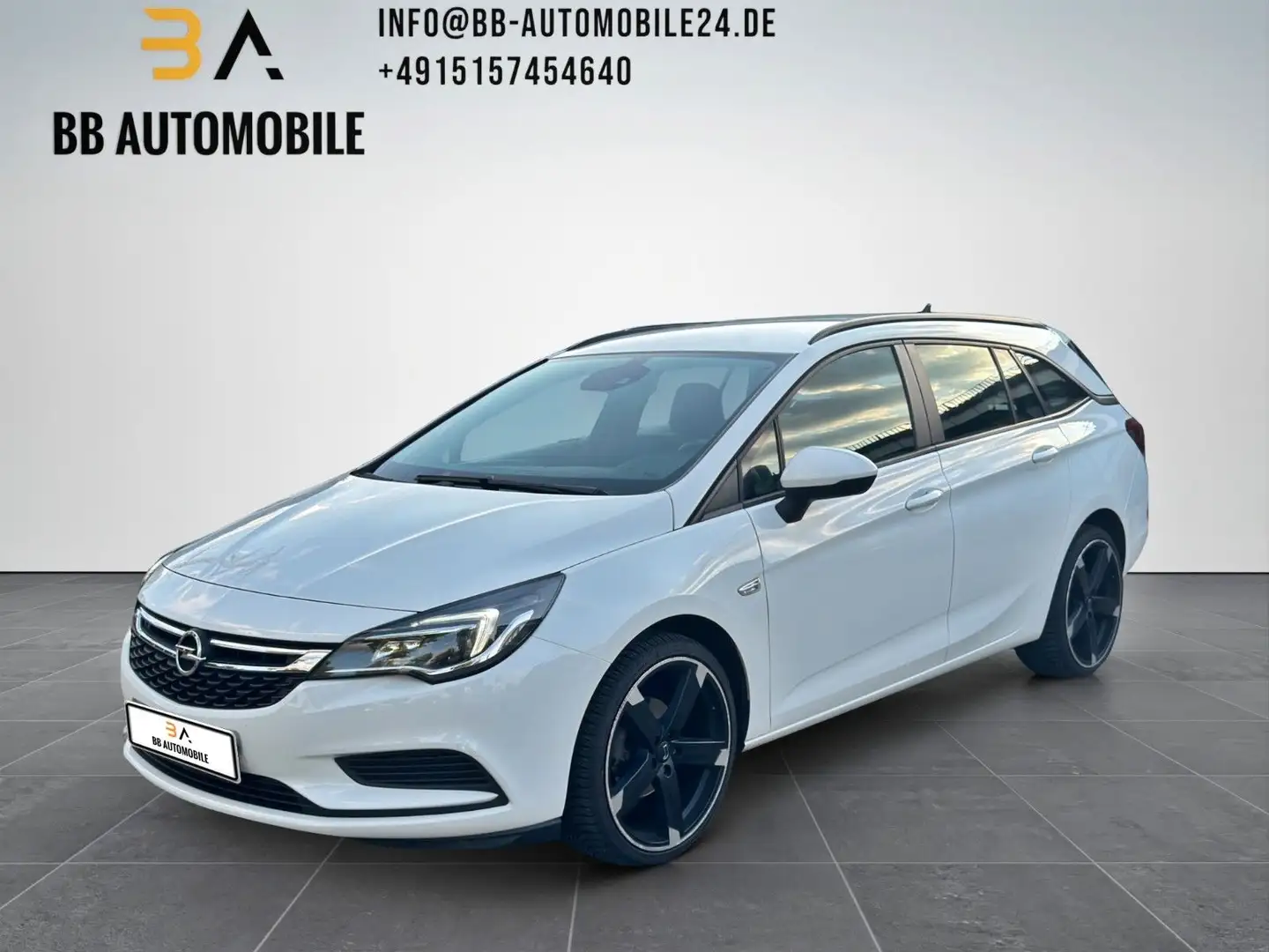 Opel Astra K Sports Tourer Edition SPUR.A*ACC*APPLE.C Weiß - 1