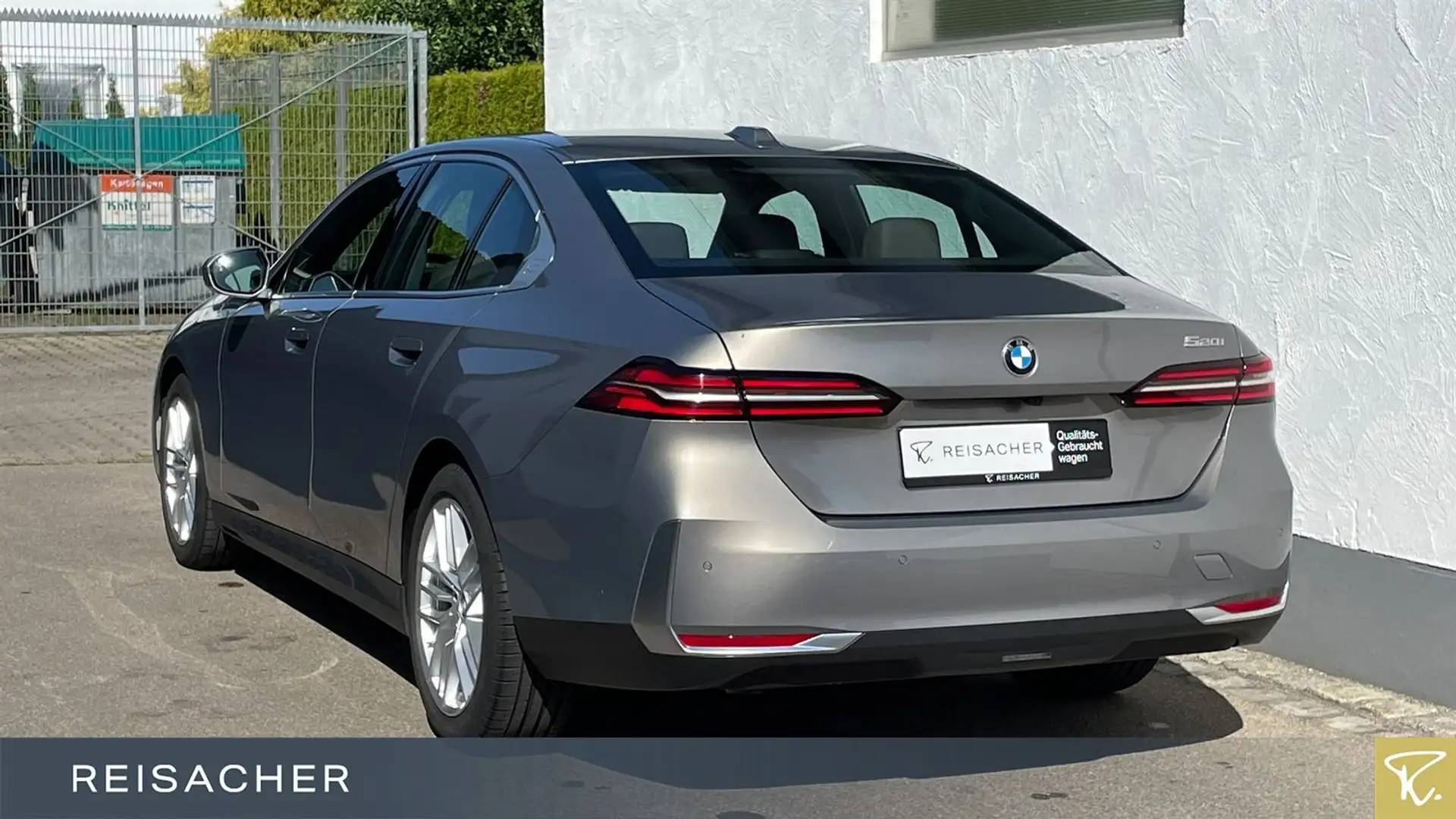 BMW 520 i A Lim el.Sitz+Mem,Autom Gris - 2