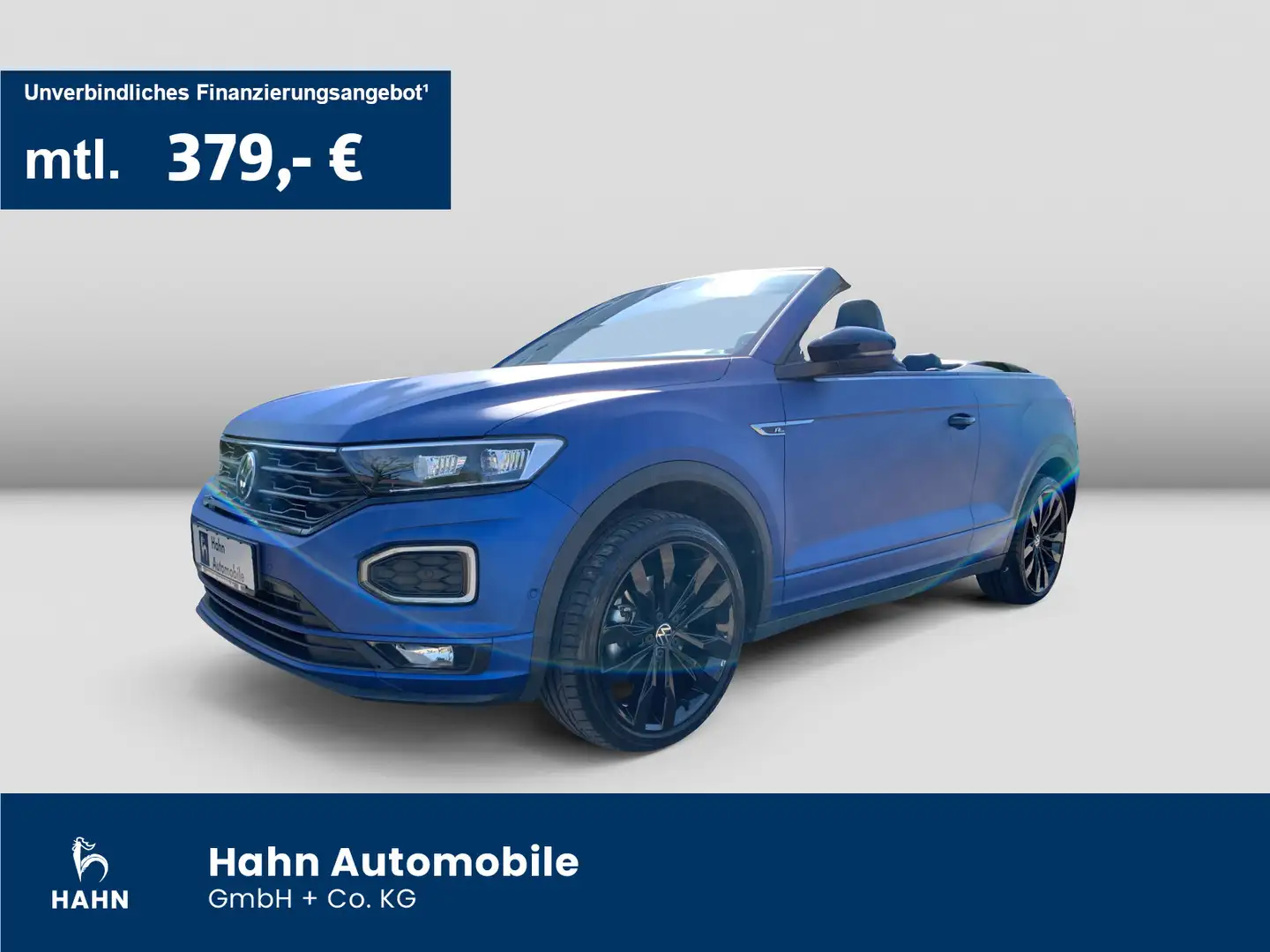 Volkswagen T-Roc R-Line 1.5TSI DSG CAM LED NAVI Blau - 1