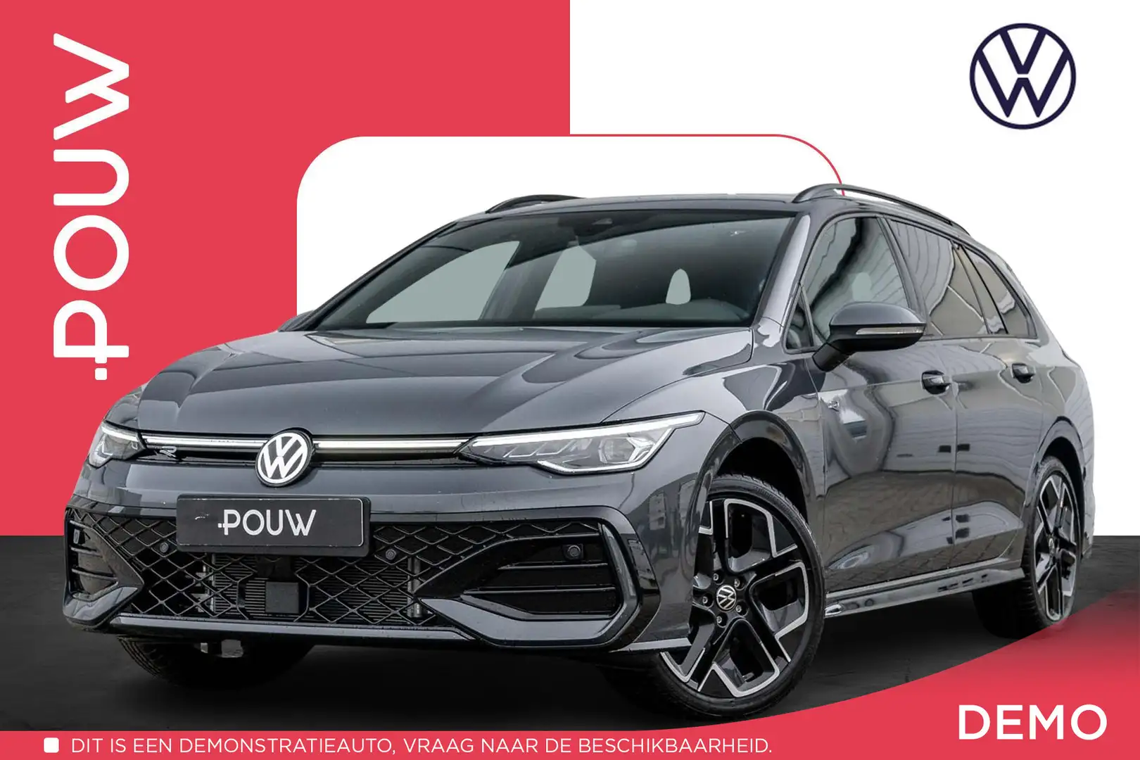 Volkswagen Golf Variant 1.5 eTSI 116pk DSG R-Line Edition | Navigatie | Ca Grijs - 1