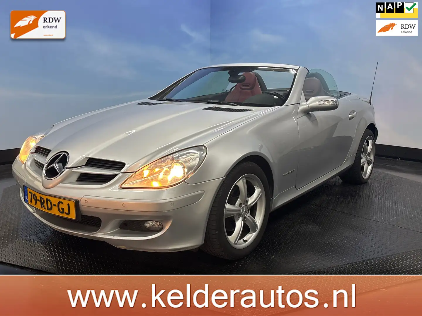 Mercedes-Benz SLK 200 K. Grijs - 1