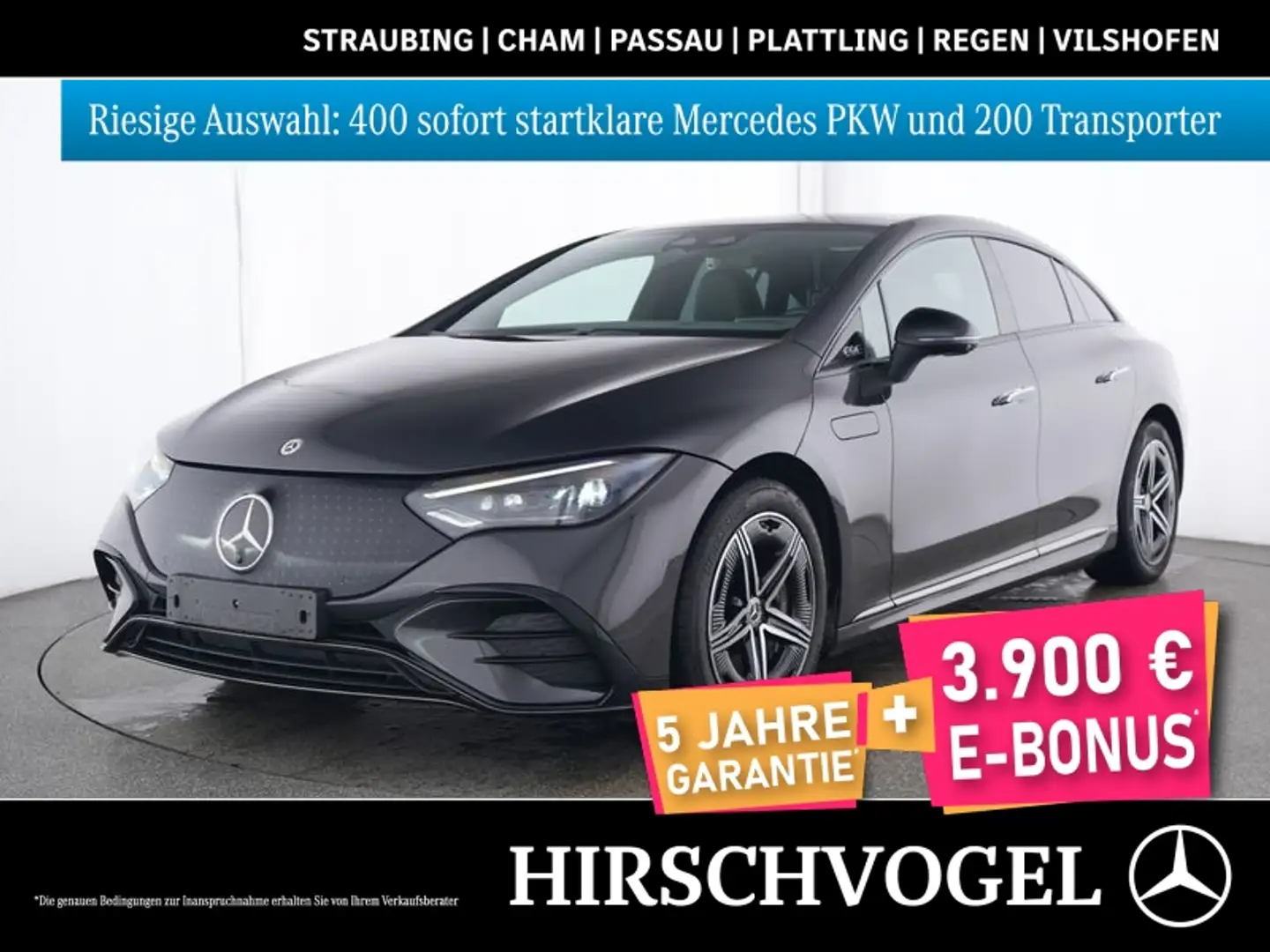 Mercedes-Benz EQE 350 4M AMG-Line Premium Pl.+Night+Pano+DISTR Grau - 1