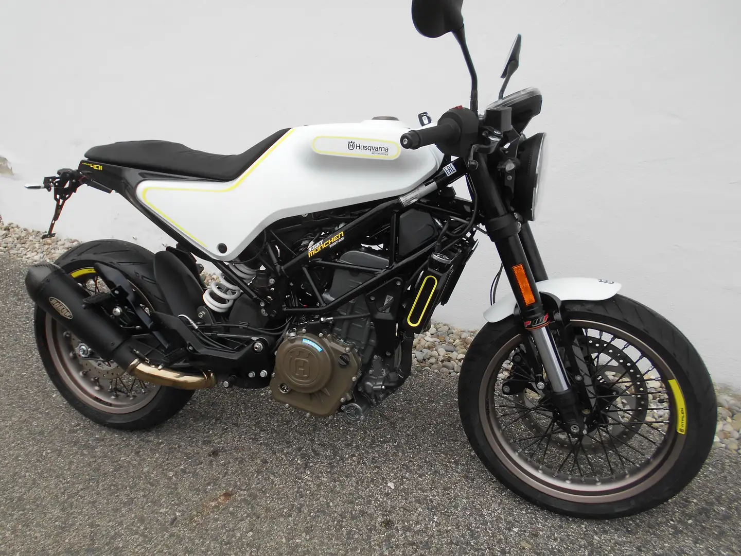 Husqvarna Vitpilen 401 "sehr leicht" Білий - 1