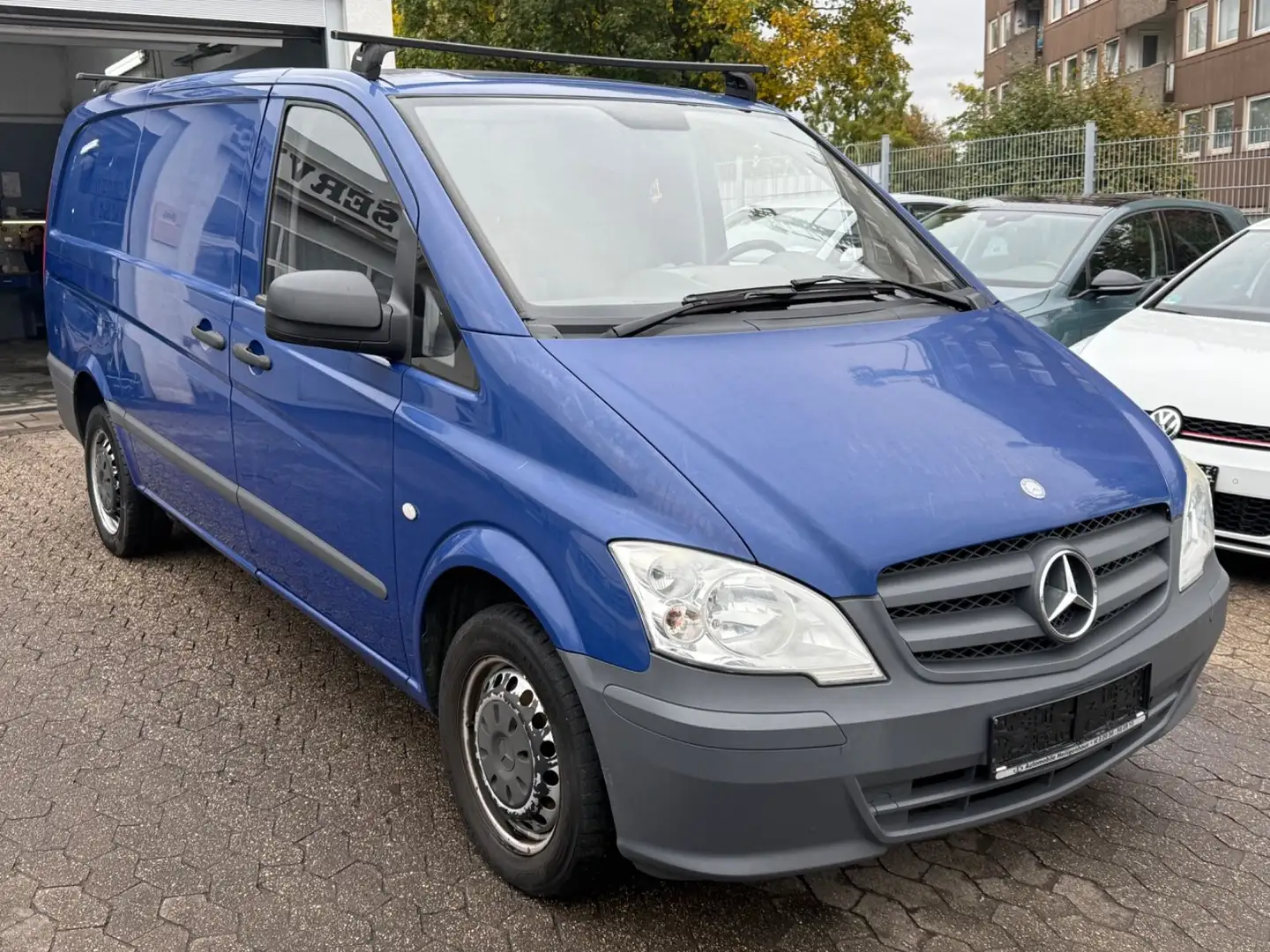 Mercedes-Benz Vito Kasten 110 CDI lang*2.Hand*Ahk Bleu - 2