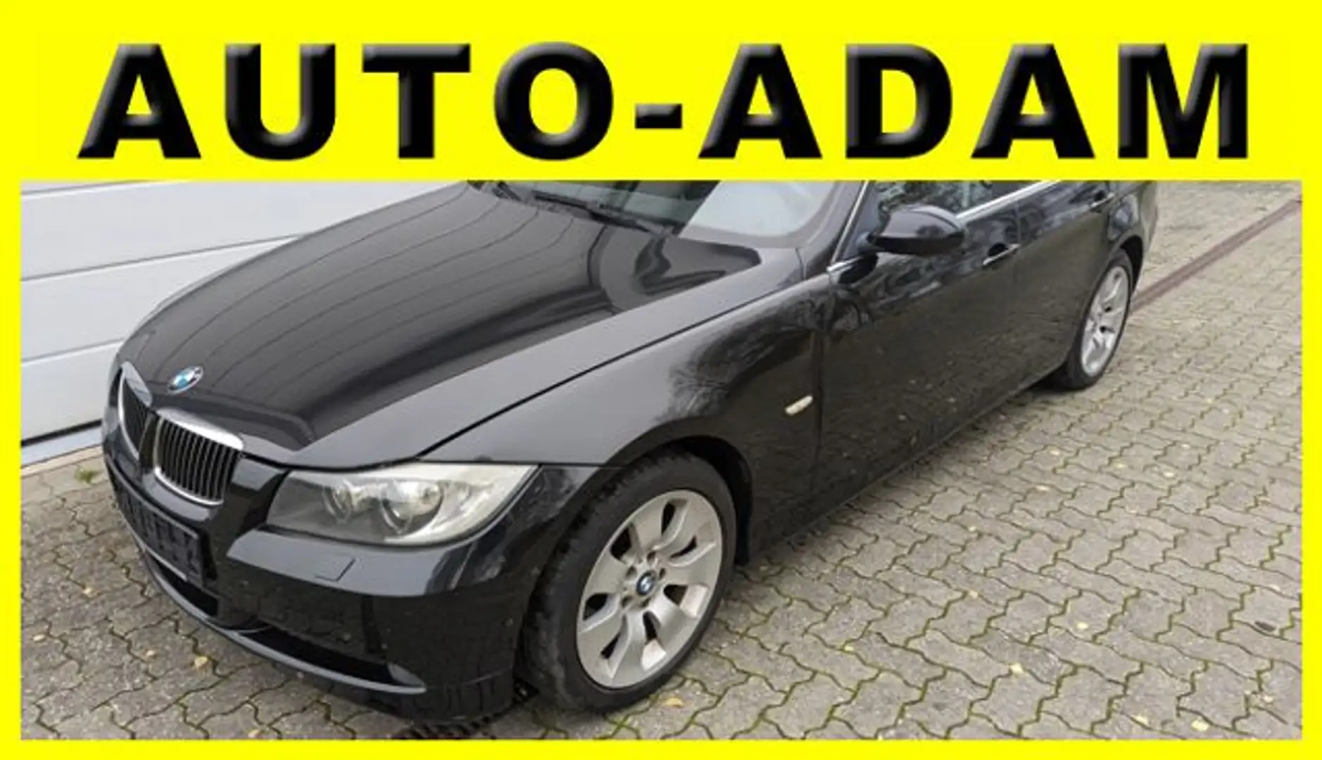 BMW 325 d Limousine*137.335 Km Scheckheft*1 Hand* Schwarz - 1