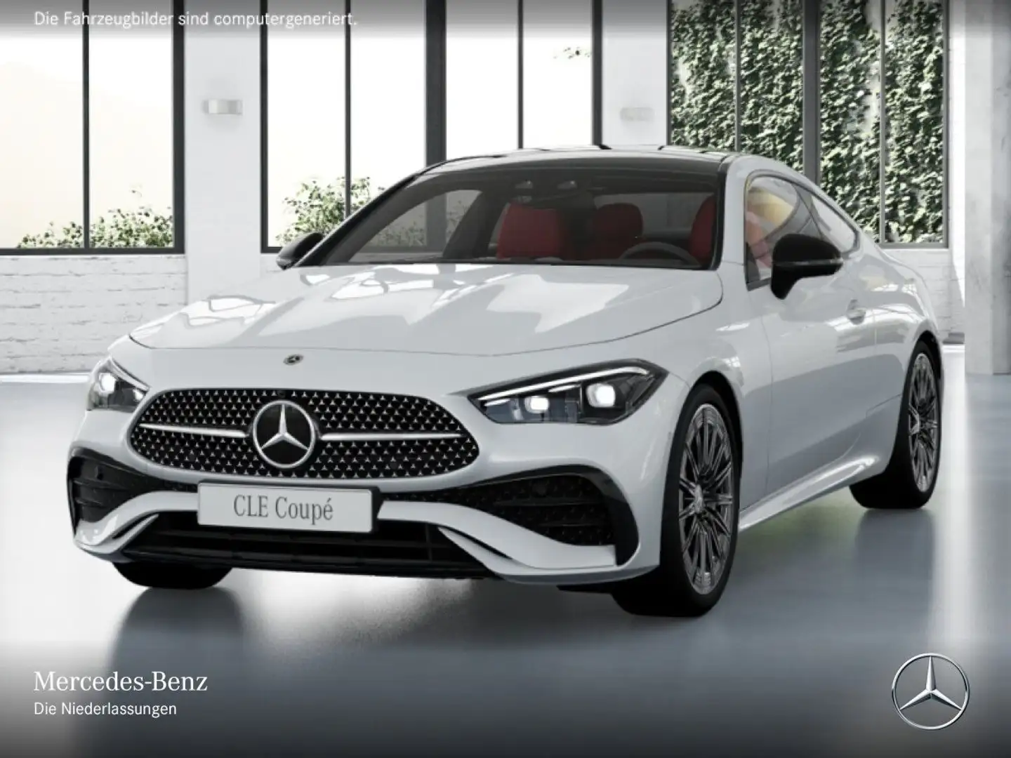 Mercedes-Benz CLE 450 4M AMG+NIGHT+PANO+360+BURMESTER+SITZKLIMA Blanc - 2