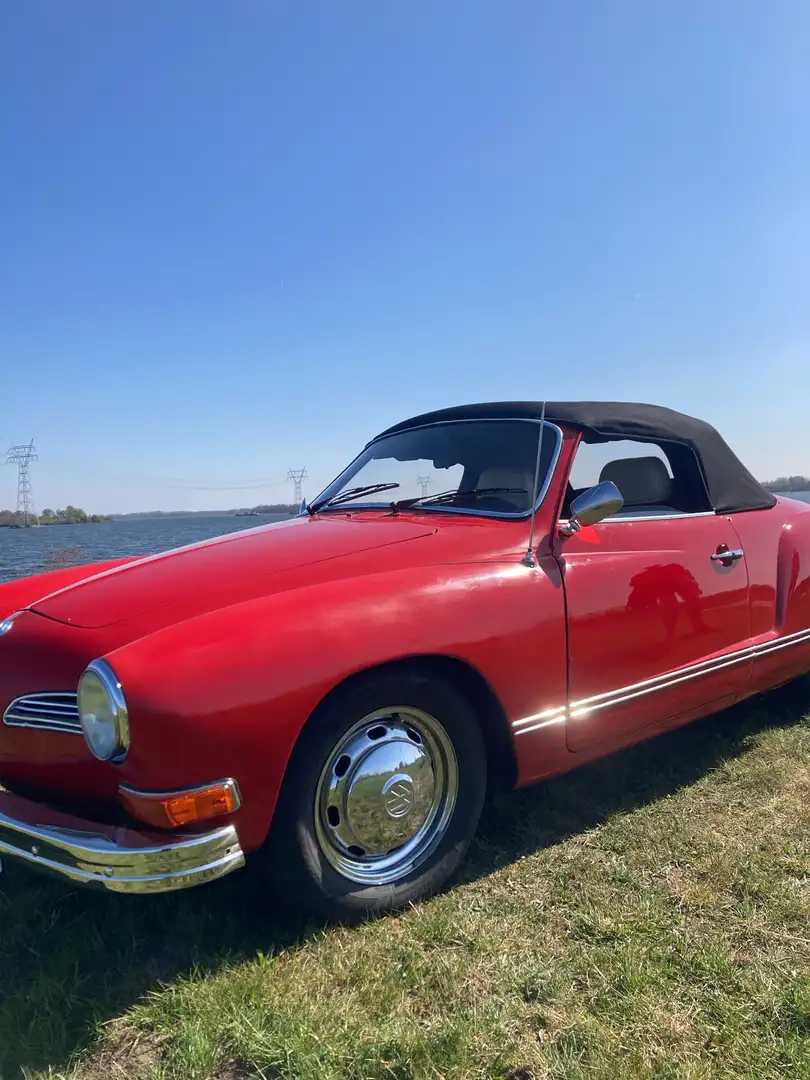 Volkswagen Karmann Ghia cabrio Roşu - 2