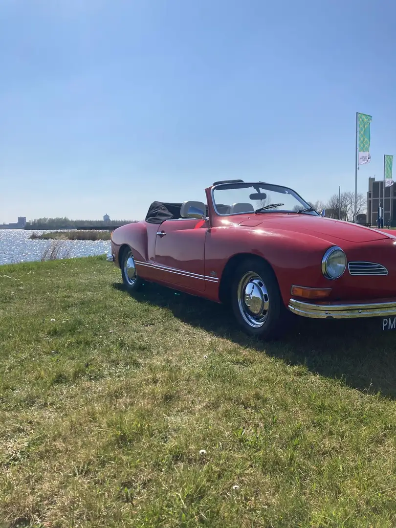 Volkswagen Karmann Ghia cabrio Roşu - 1