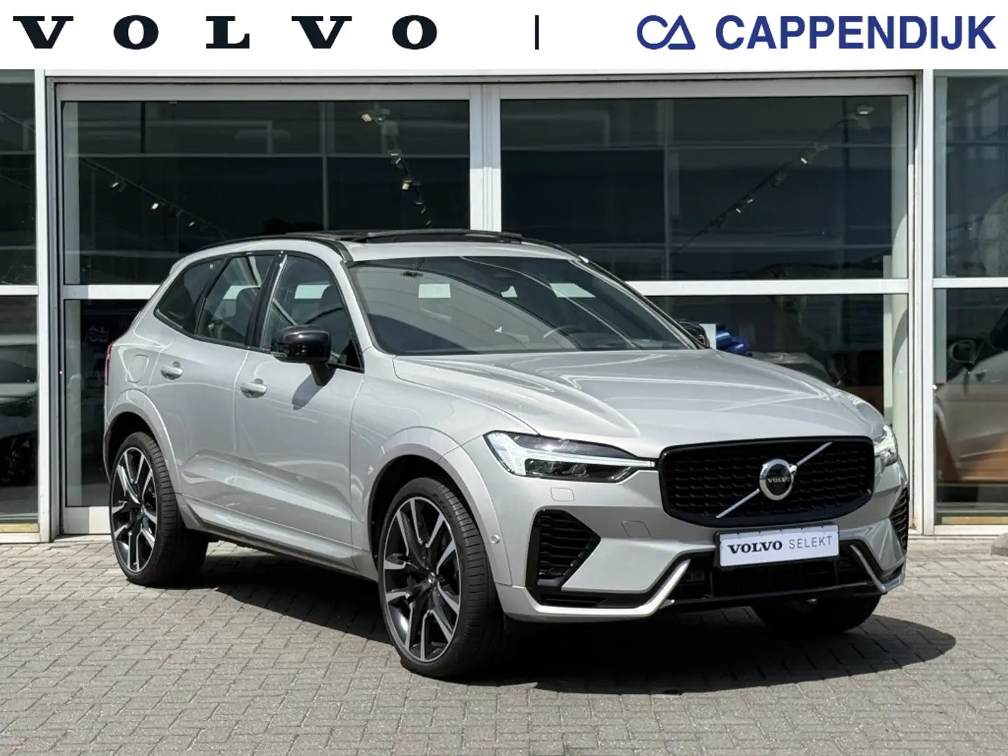 Volvo XC60 T6 340PK Recharge R-Design| Adap.Cruise| Luchtveri Zilver - 1