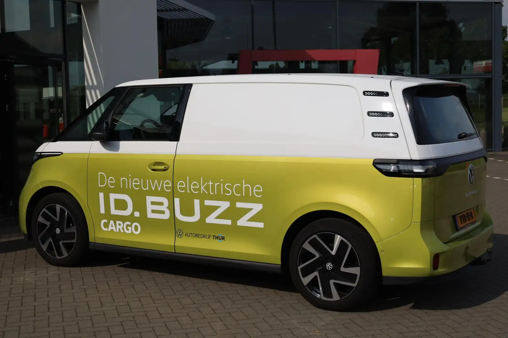 Volkswagen ID. Buzz Cargo L1H1 77 kWh 204PK/150kW Climatronic 2-zone, elekt. Galben - 2
