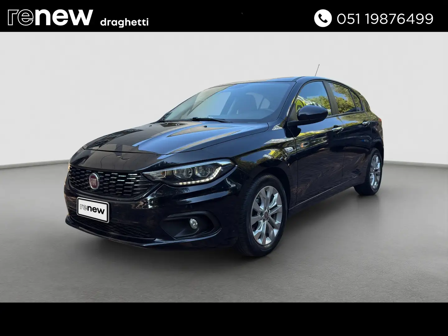 Fiat Tipo Tipo 5 porte 2016 5p 1.4 Lounge 95cv my19 Noir - 1