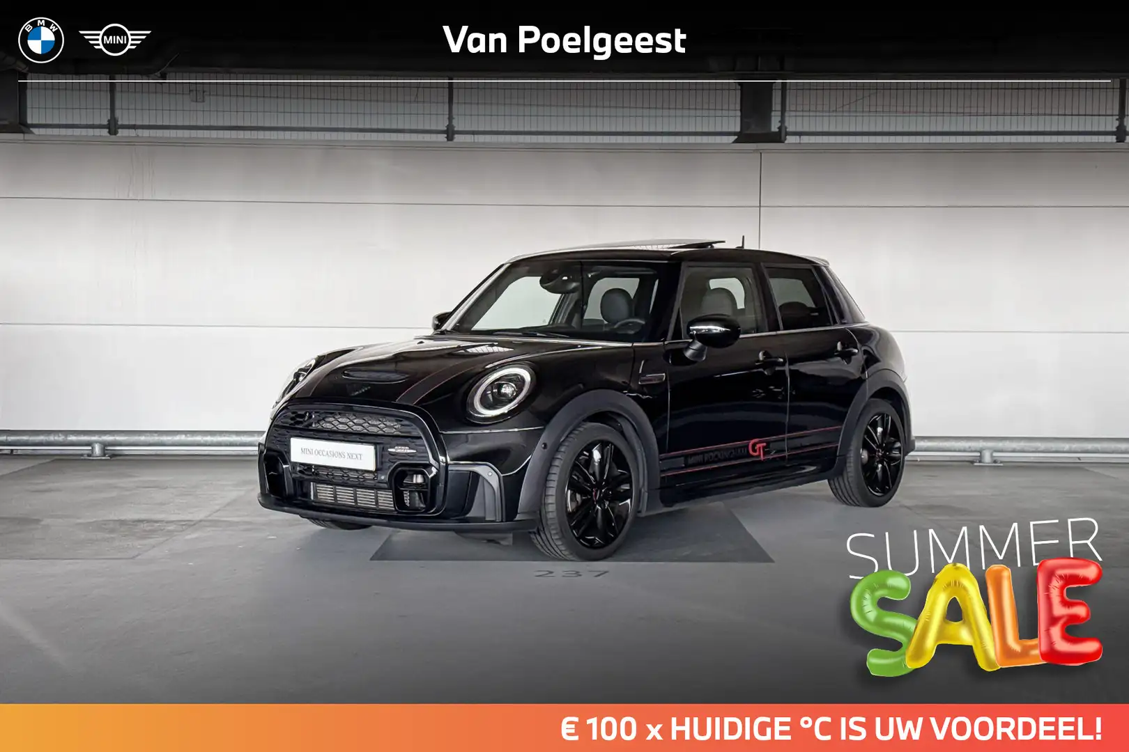 MINI Cooper S 5-deurs Rockingham GT Edition | Summer Sale 100 Negro - 1