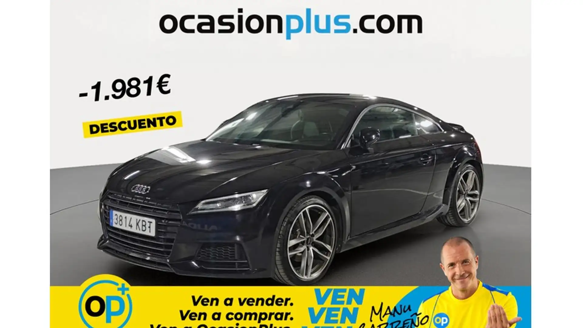 Audi TT Coupé 2.0 TFSI Negro - 1