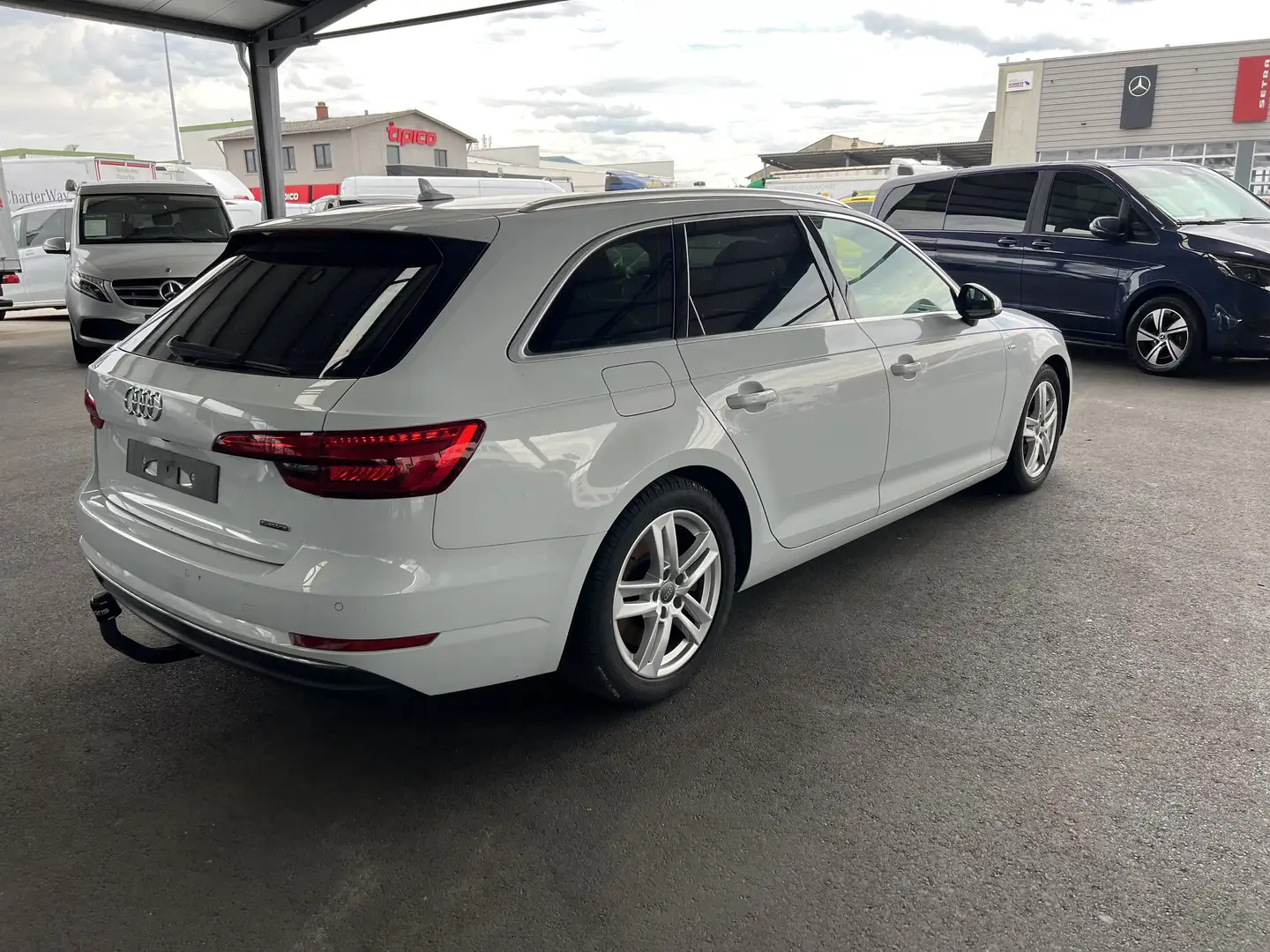Audi A4 Avant3.0 TDI quatt tiptronic sport* Bianco - 2