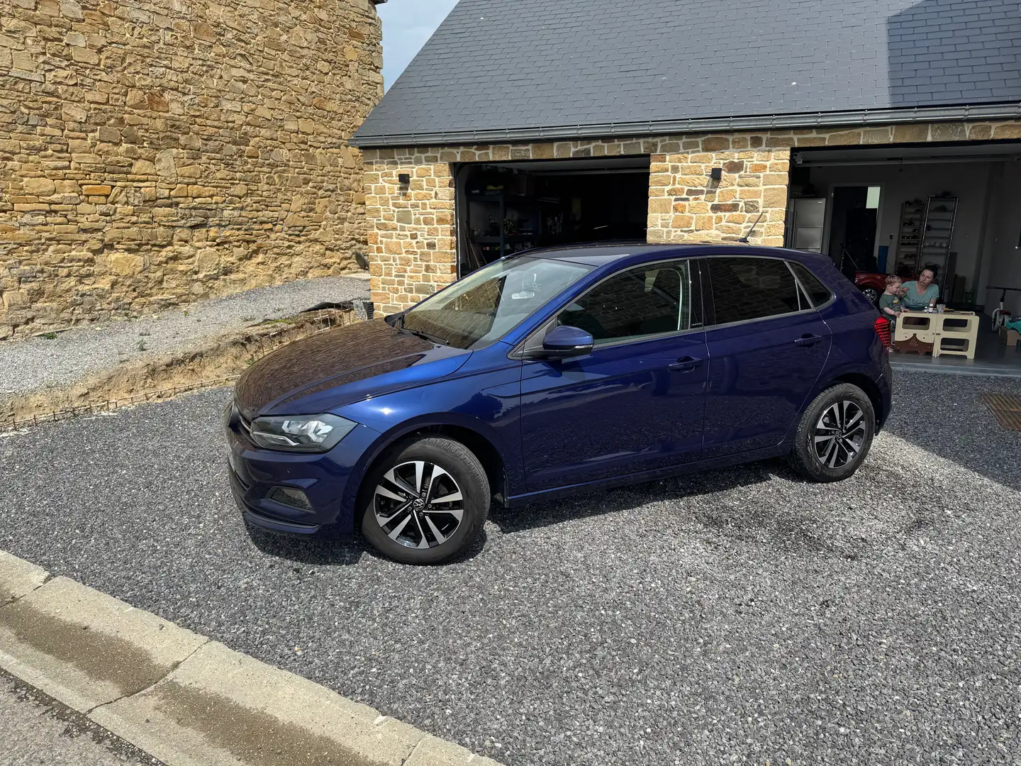 Volkswagen Polo Polo 1.0 TSi United OPF (EU6AP) Blauw - 1