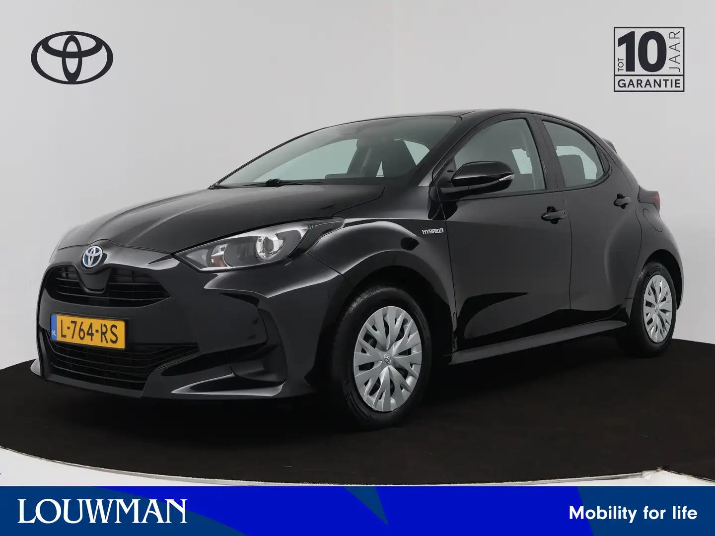 Toyota Yaris 1.5 Hybrid Active | Trekhaak afneembaar | Noir - 1