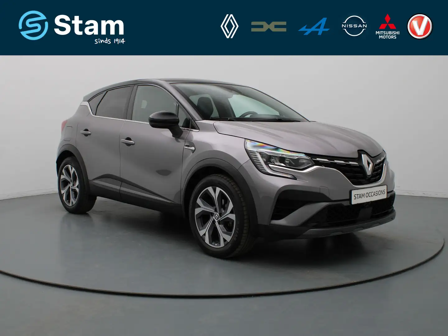 Renault Captur 140pk TCe R.S. Line Automaat Camera | Climate | Cr Grijs - 1